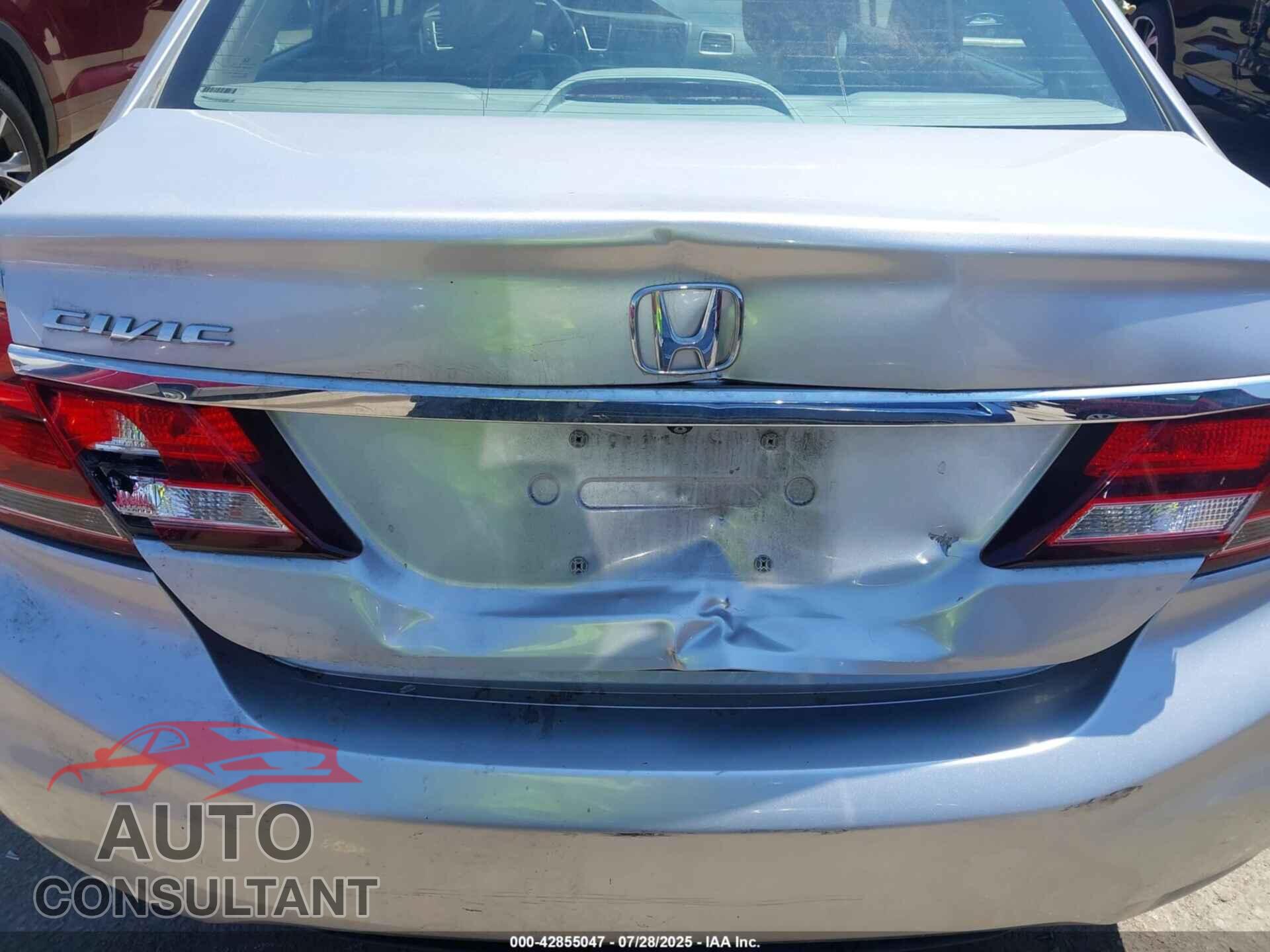 HONDA CIVIC 2014 - 19XFB2F95EE240522