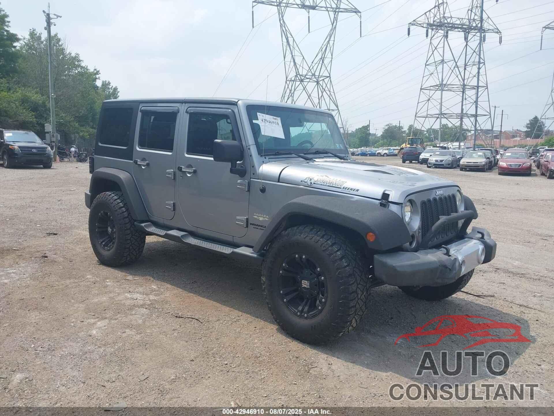JEEP WRANGLER UNLIMITED 2014 - 1C4BJWEGXEL220198
