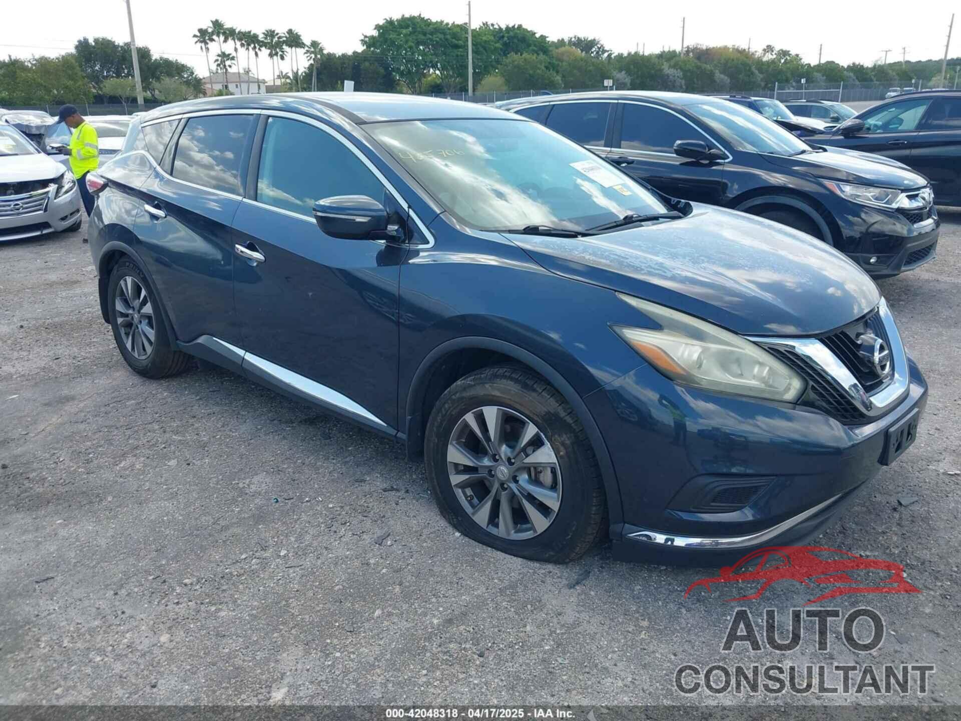 NISSAN MURANO 2015 - 5N1AZ2MH1FN209826
