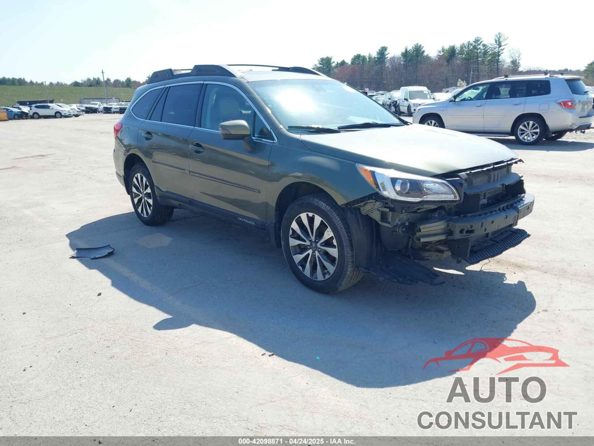 SUBARU OUTBACK 2017 - 4S4BSANC6H3299253