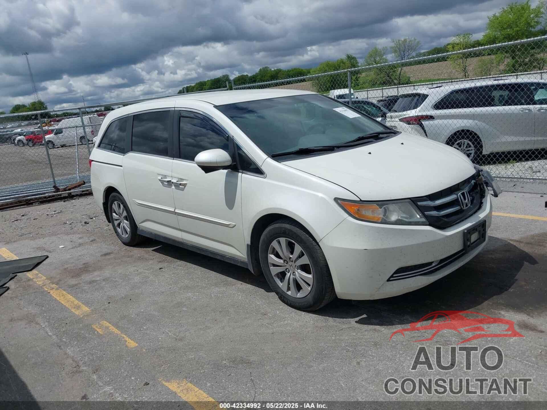 HONDA ODYSSEY 2016 - 5FNRL5H35GB018323
