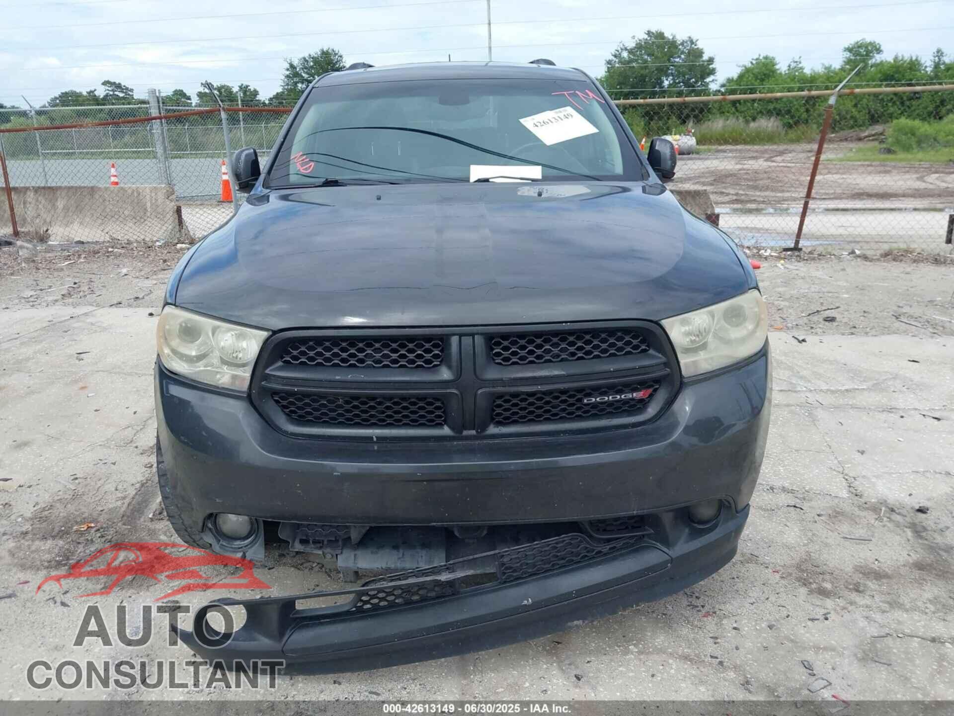 DODGE DURANGO 2011 - 1D4RD5GG6BC742273
