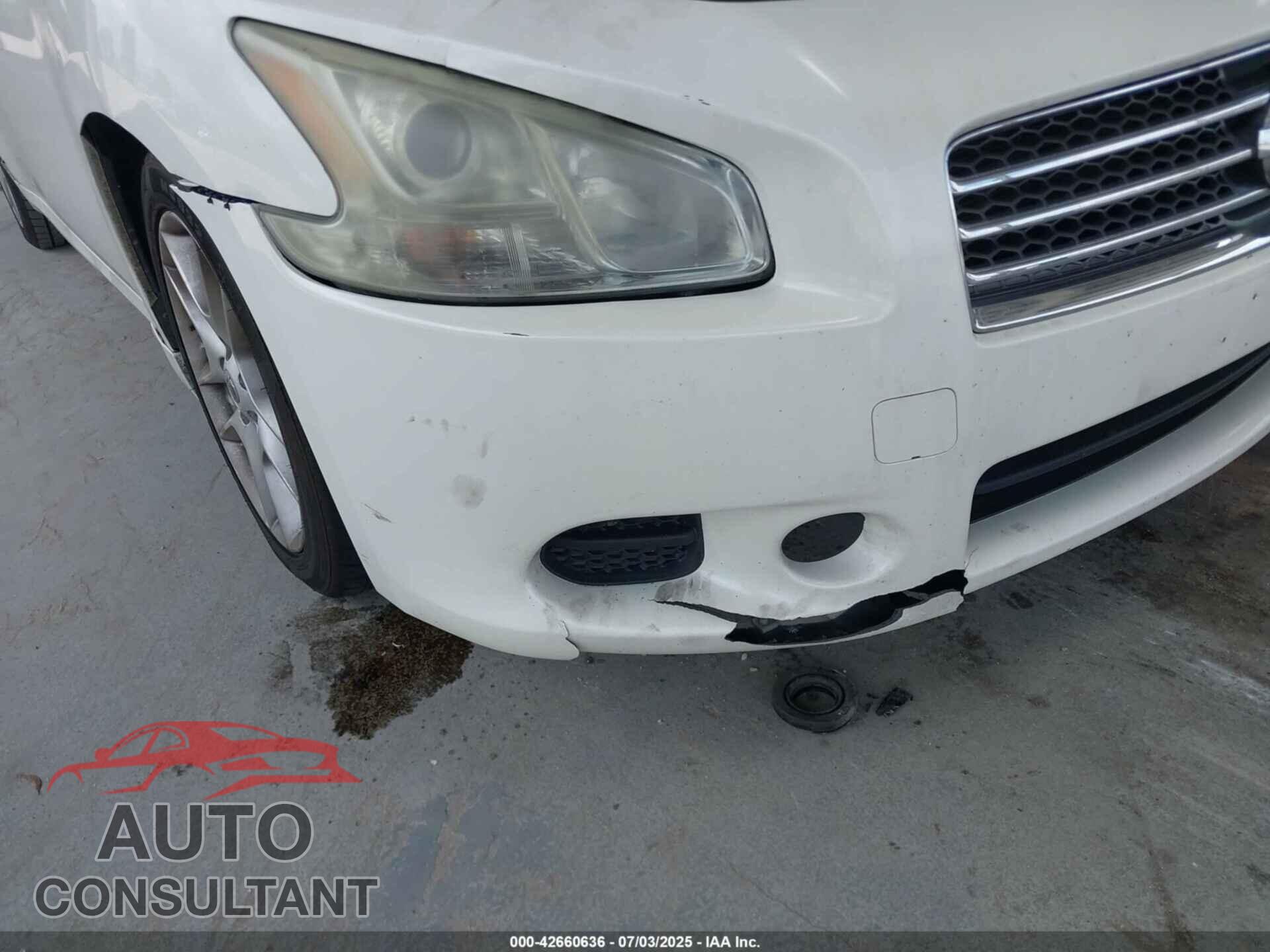 NISSAN MAXIMA 2011 - 1N4AA5AP2BC861035