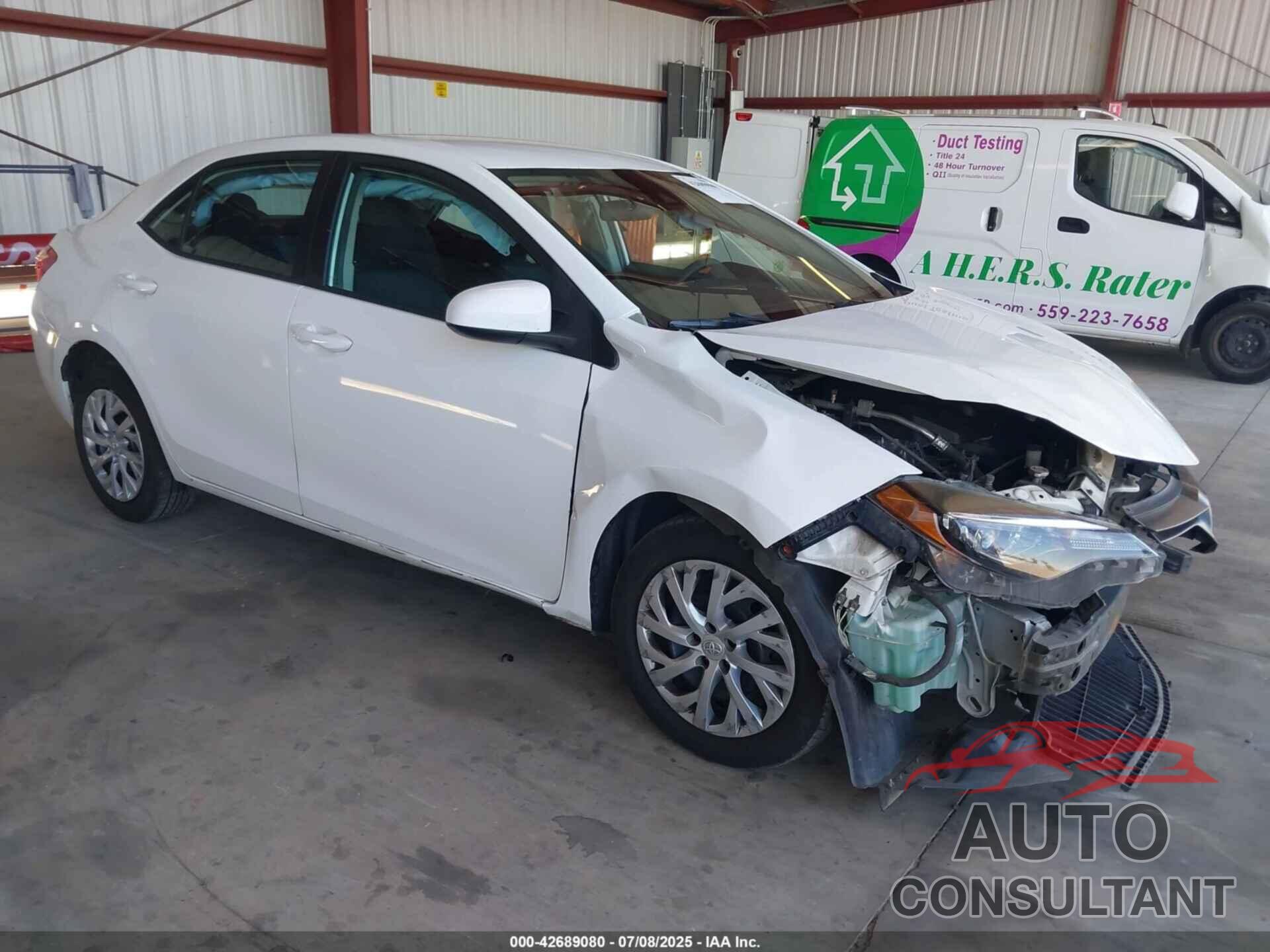 TOYOTA COROLLA 2019 - 5YFBURHE3KP934809