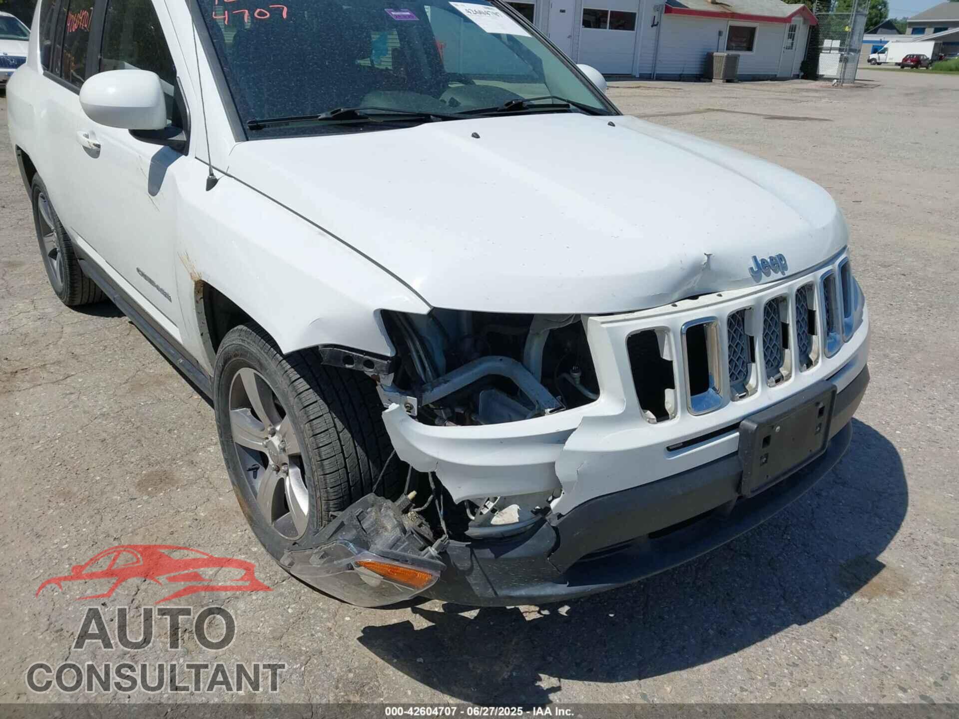 JEEP COMPASS 2017 - 1C4NJDEB4HD140013
