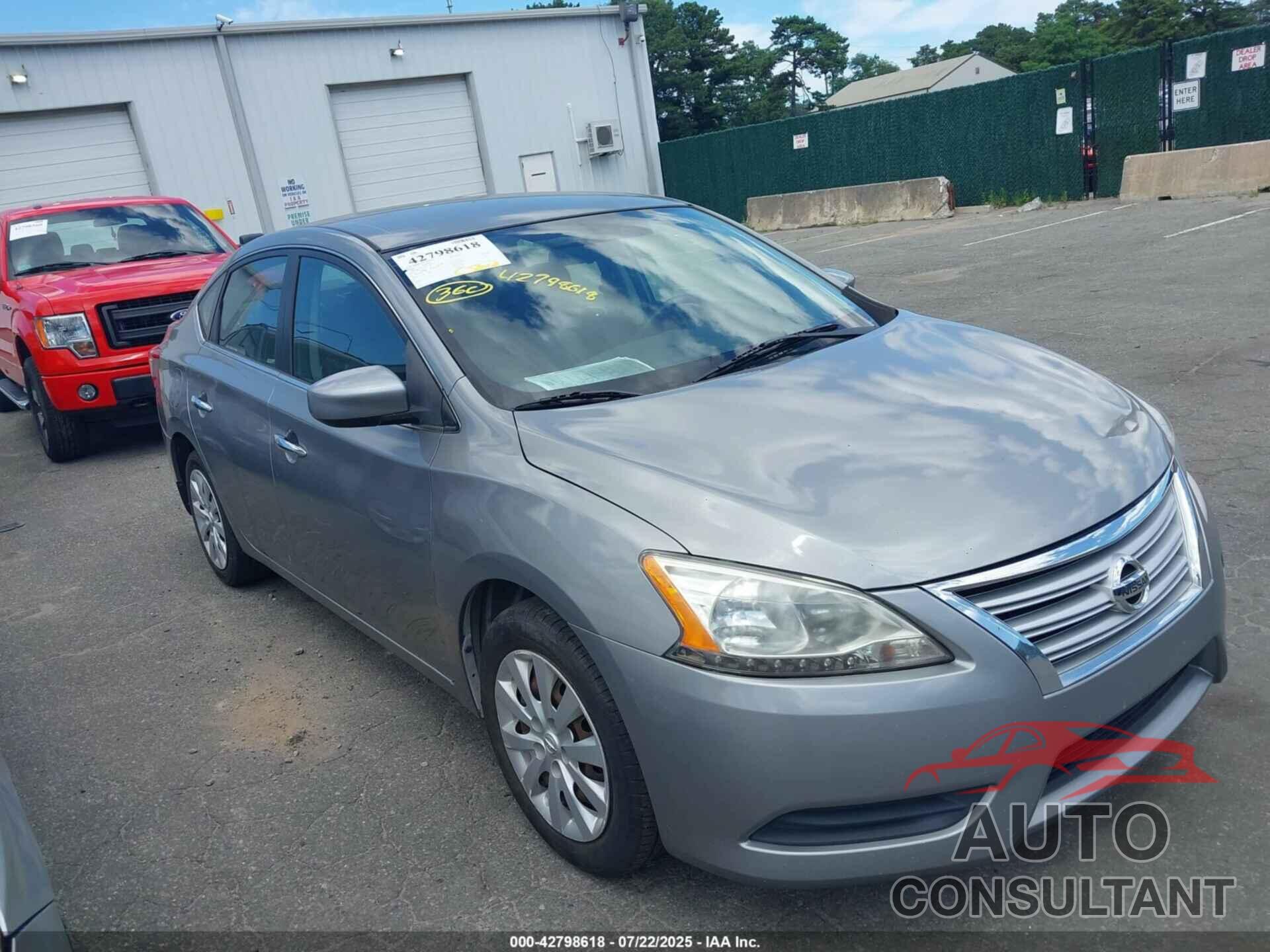 NISSAN SENTRA 2014 - 3N1AB7AP8EY282942