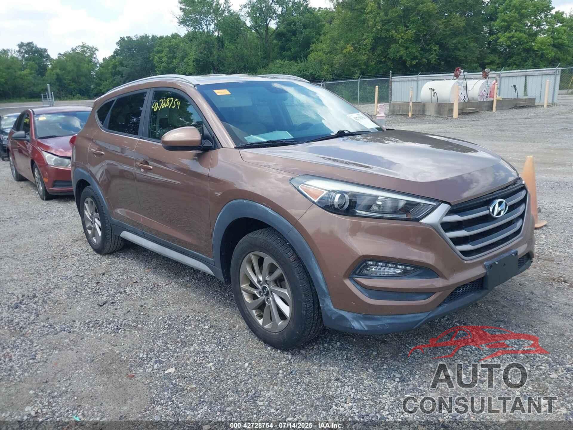 HYUNDAI TUCSON 2017 - KM8J3CA46HU495920