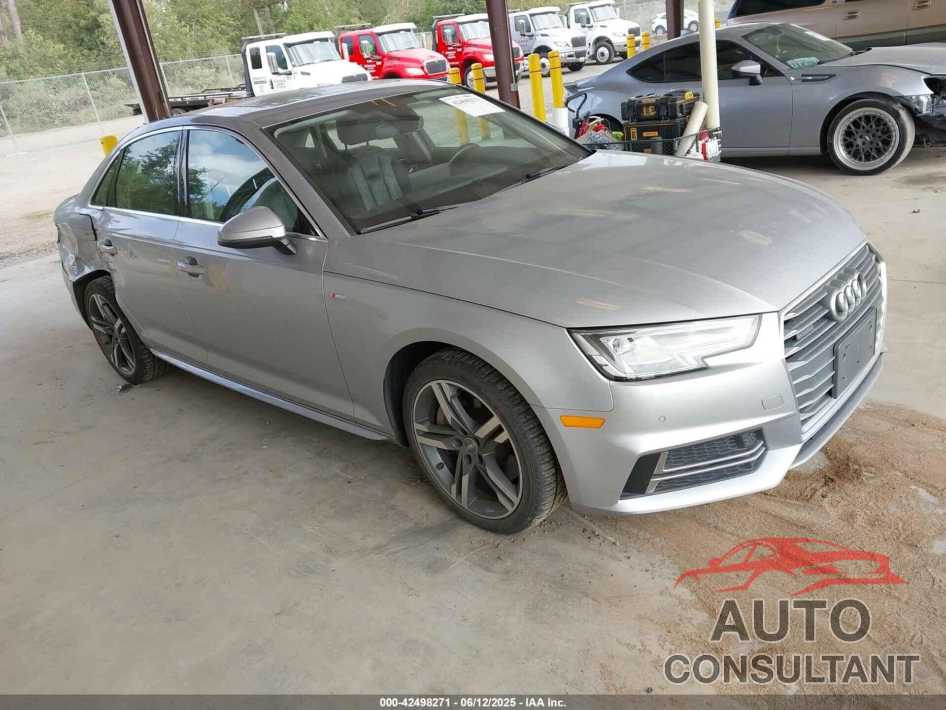 AUDI A4 2018 - WAUENAF44JA165744