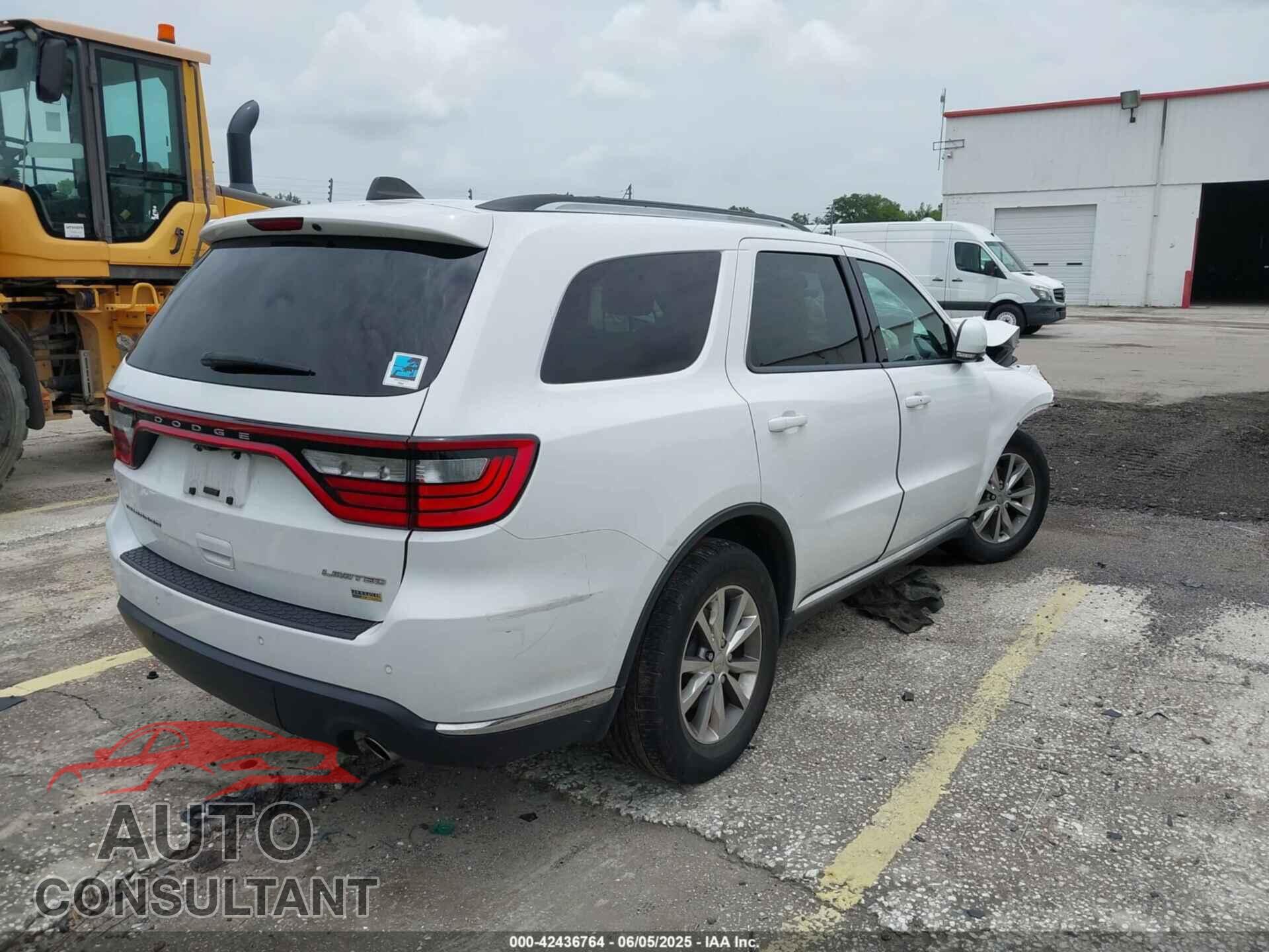 DODGE DURANGO 2015 - 1C4RDHDG2FC896522
