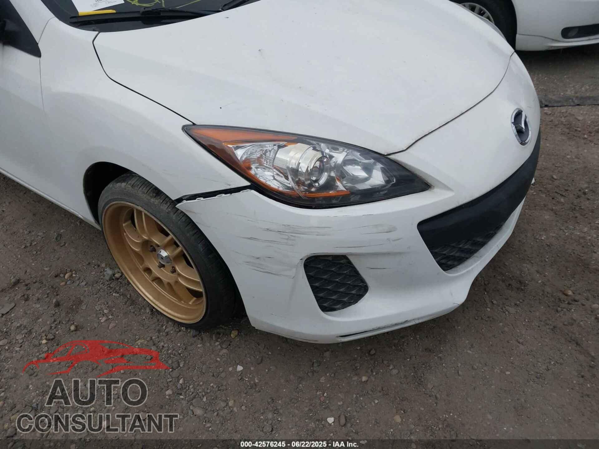 MAZDA MAZDA3 2013 - JM1BL1UP8D1833686