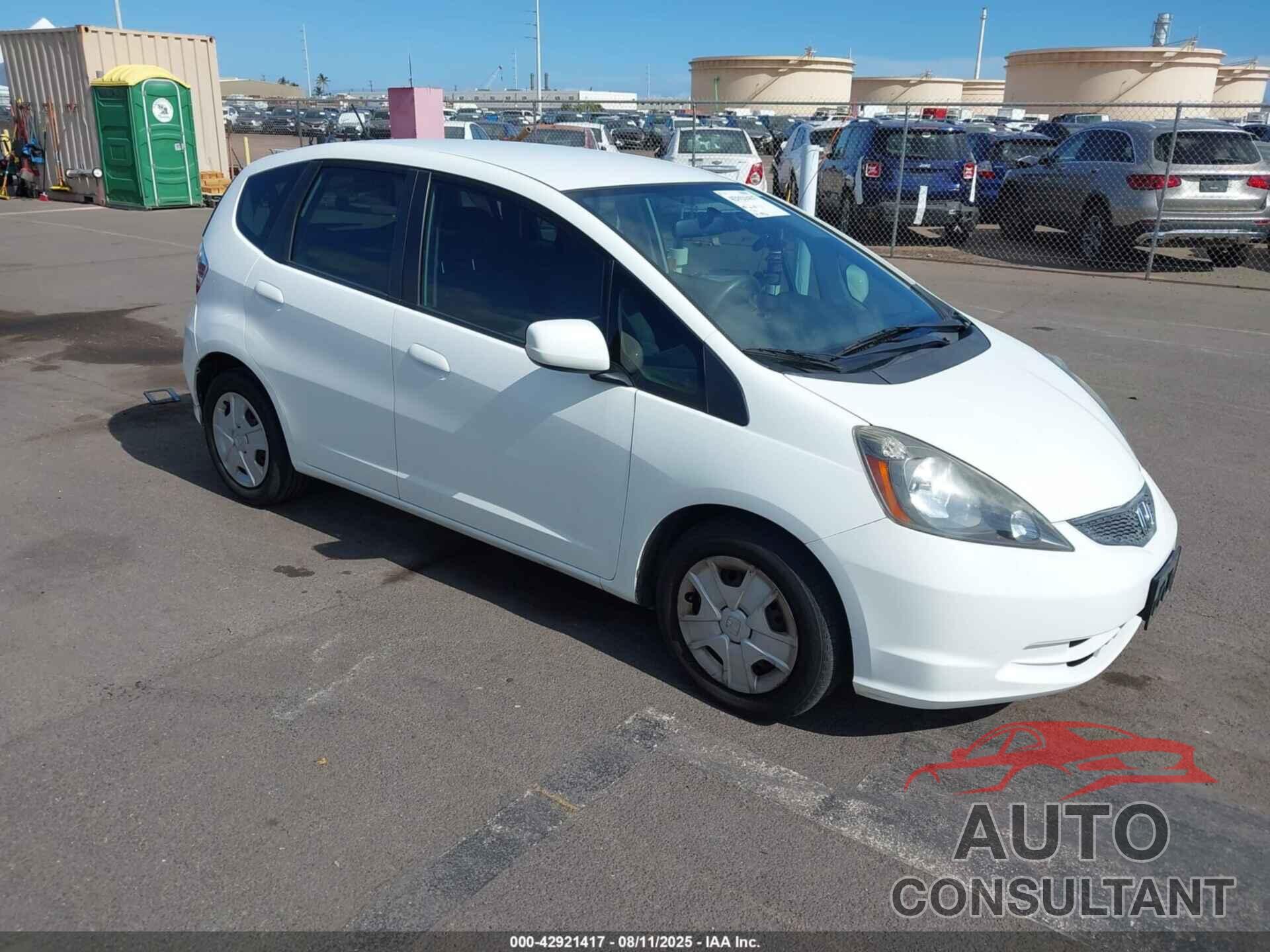 HONDA FIT 2013 - JHMGE8H34DC036998