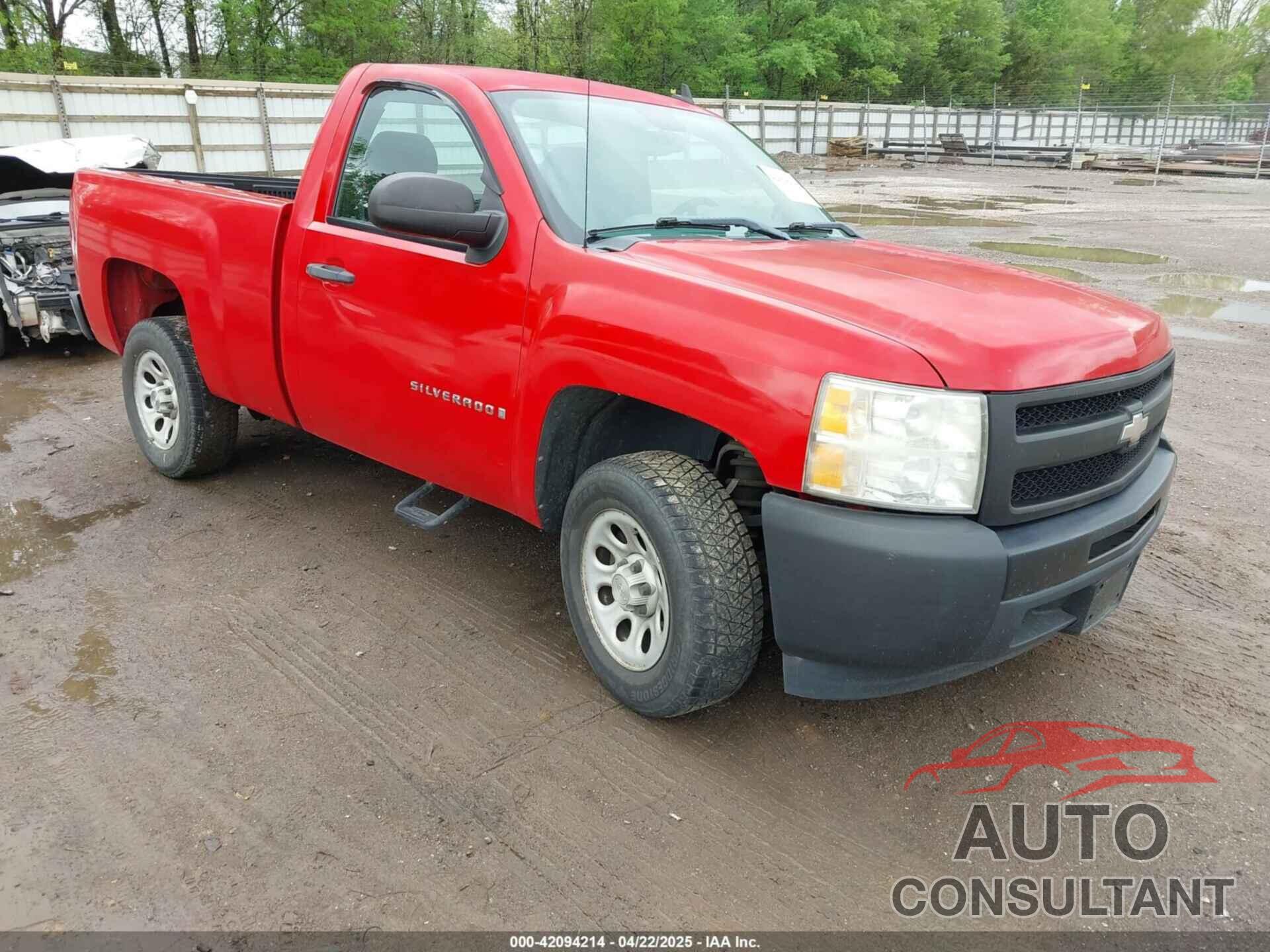 CHEVROLET SILVERADO 1500 2009 - 1GCEC14X39Z156956