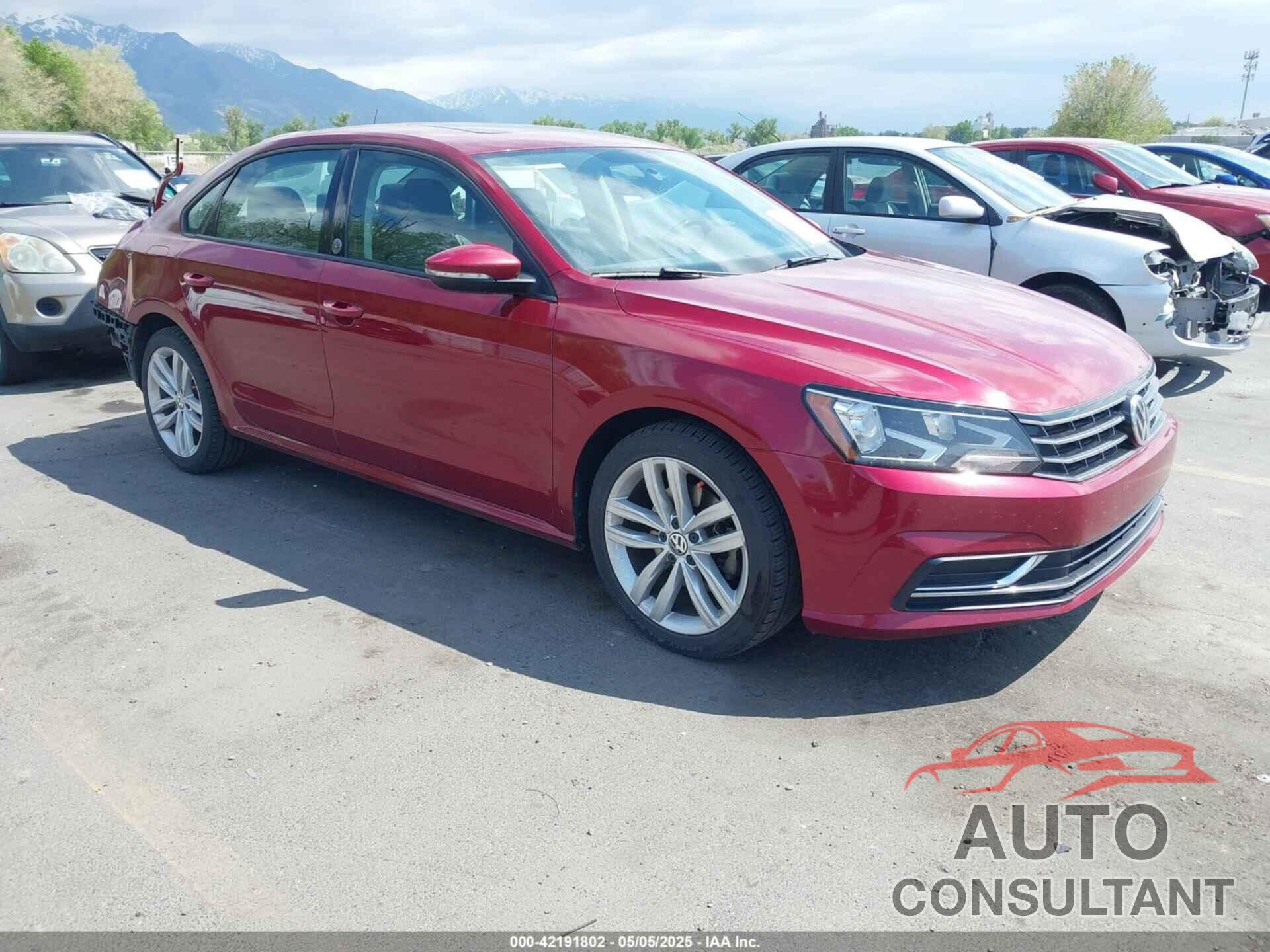 VOLKSWAGEN PASSAT 2019 - 1VWLA7A37KC007702