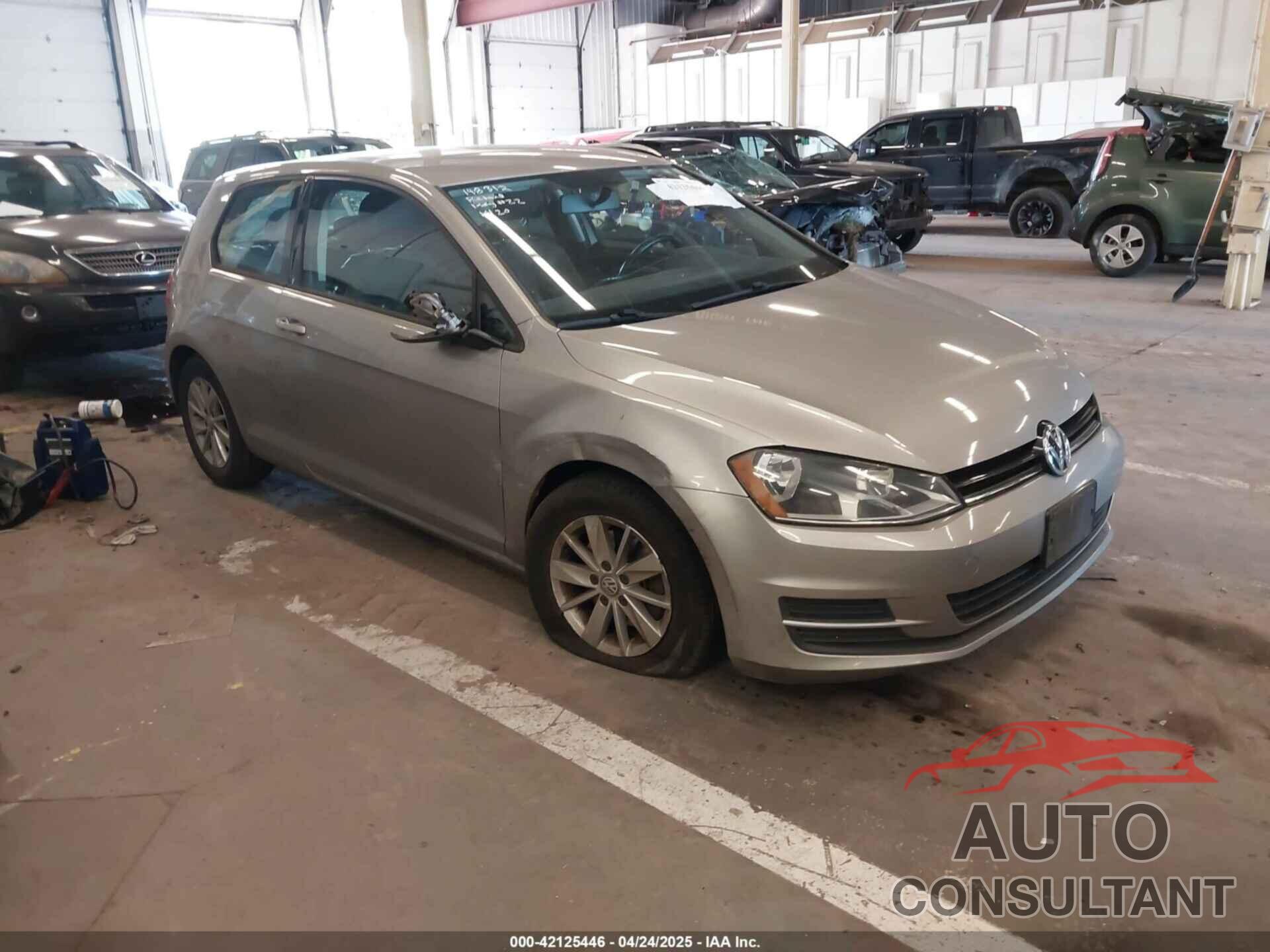 VOLKSWAGEN GOLF 2015 - 3VW817AUXFM092814