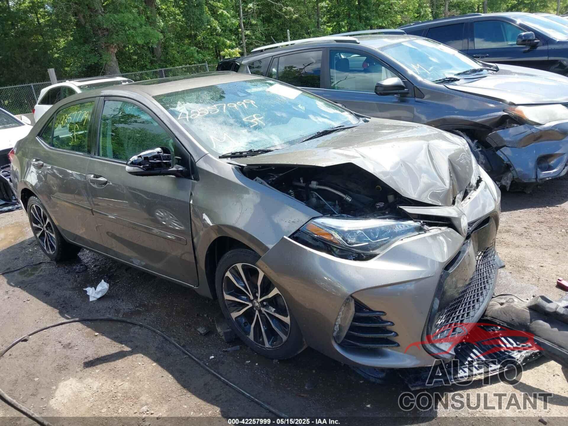 TOYOTA COROLLA 2017 - 2T1BURHEXHC838880