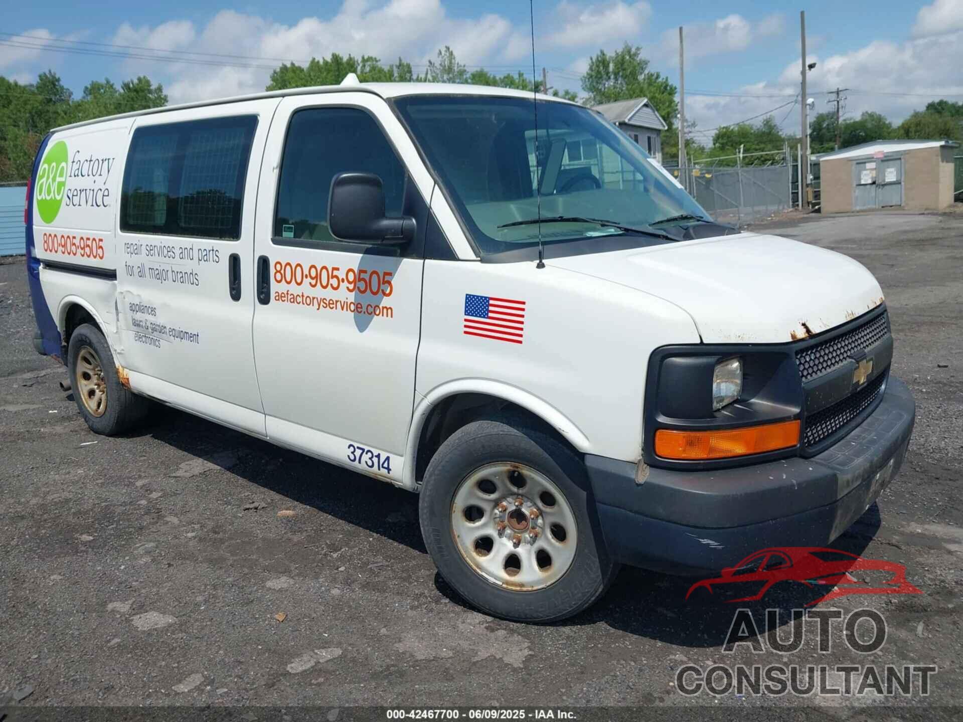 CHEVROLET EXPRESS 1500 2013 - 1GCSGAFX6D1171852