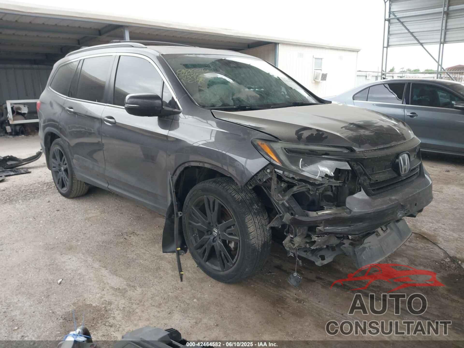 HONDA PILOT 2021 - 5FNYF5H27MB026865