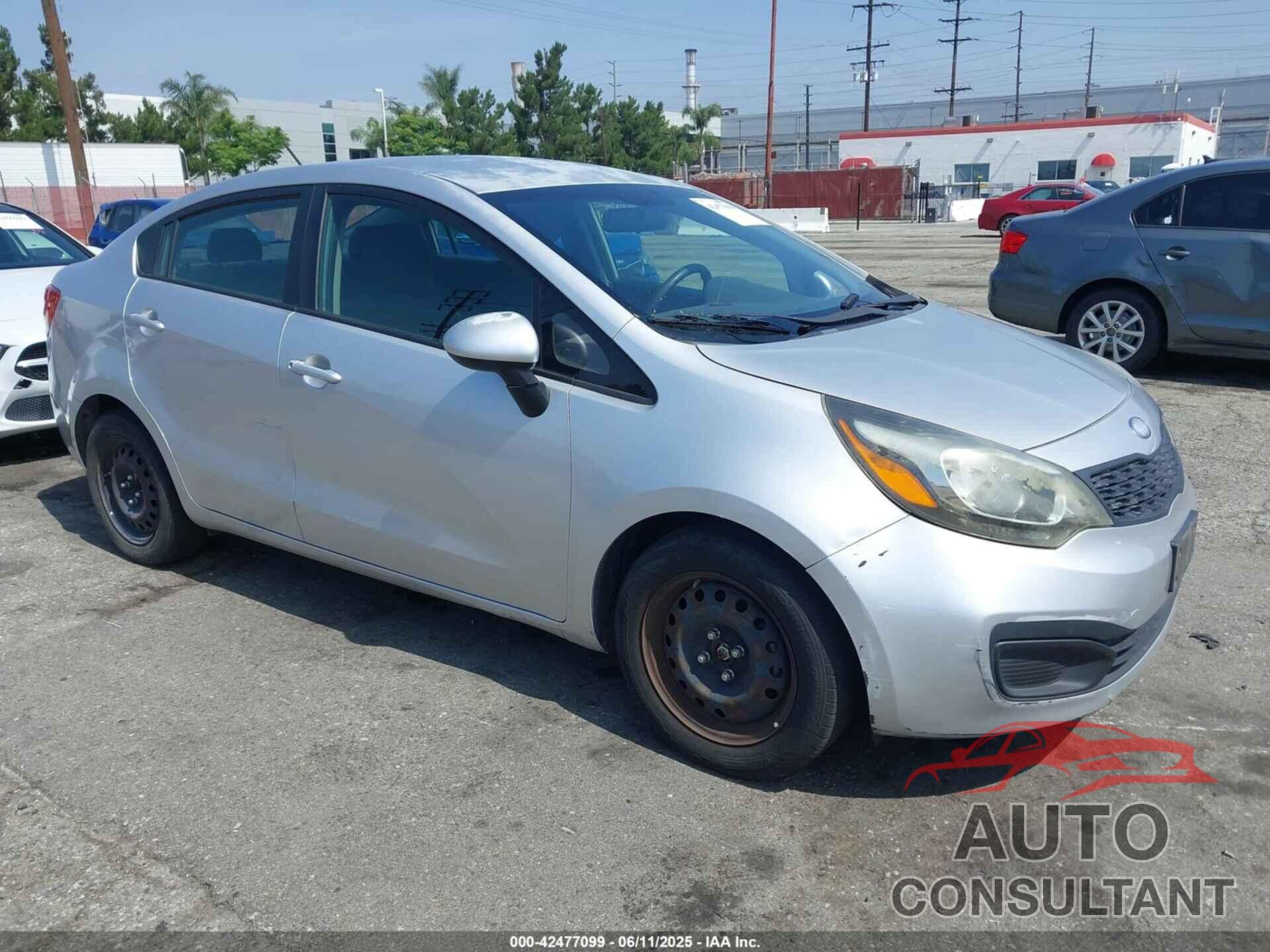 KIA RIO 2013 - KNADM4A3XD6225208