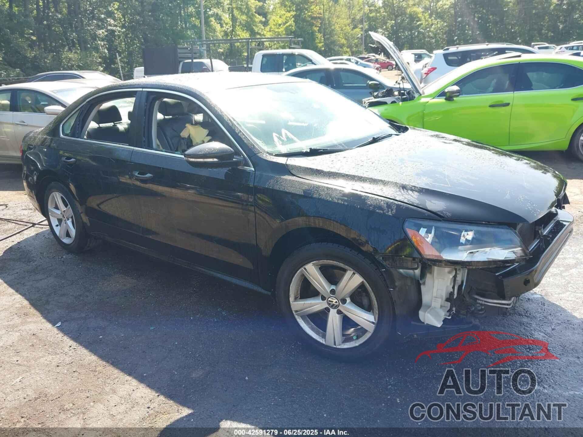 VOLKSWAGEN PASSAT 2012 - 1VWBP7A35CC022050
