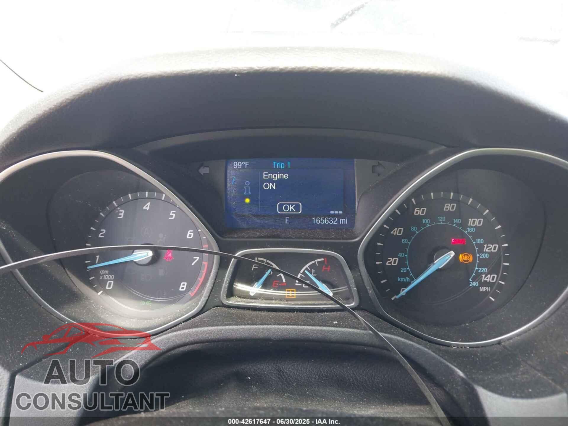 FORD FOCUS 2014 - 1FADP3F22EL297811