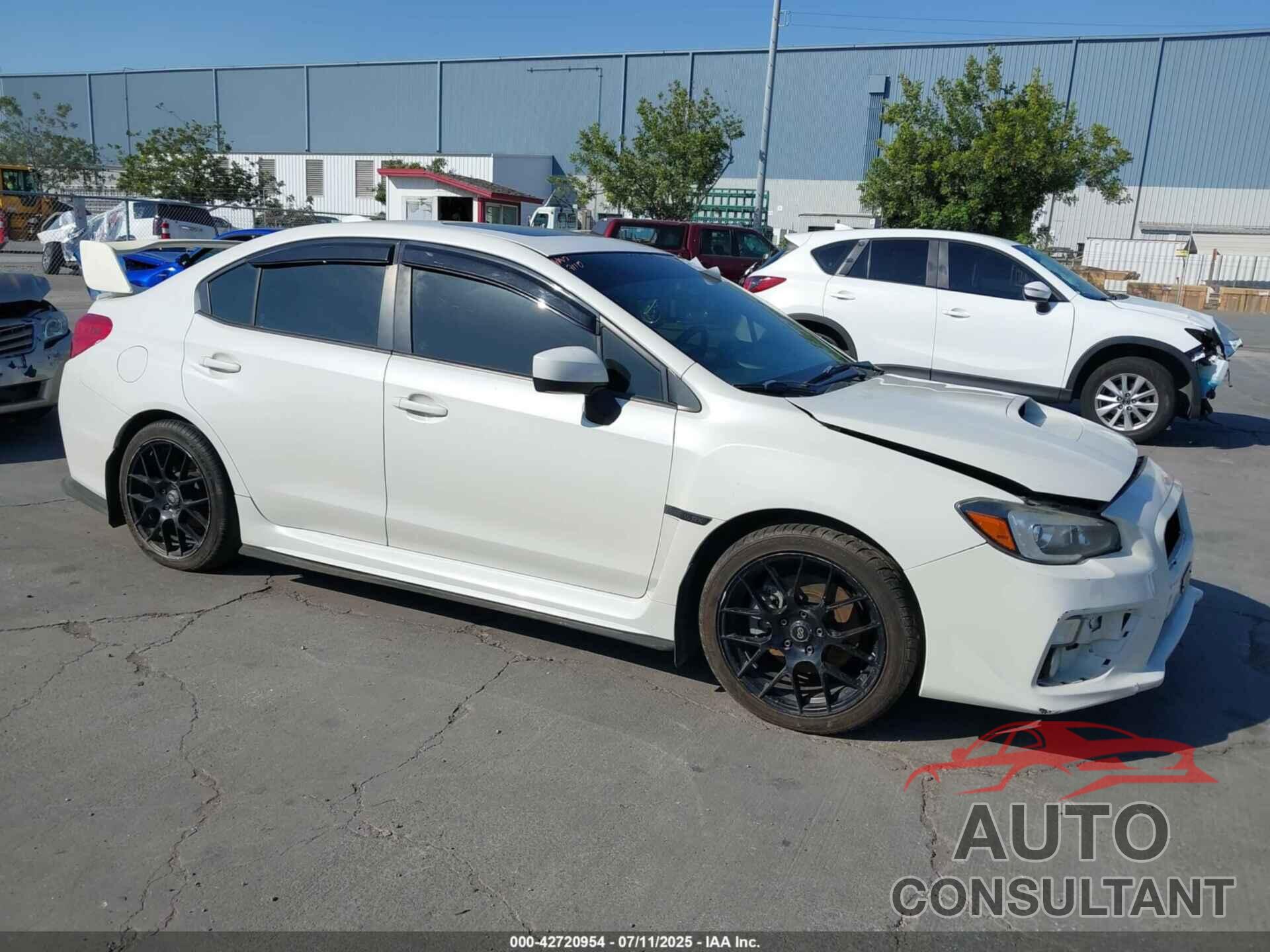 SUBARU WRX 2015 - JF1VA1J63F8830841