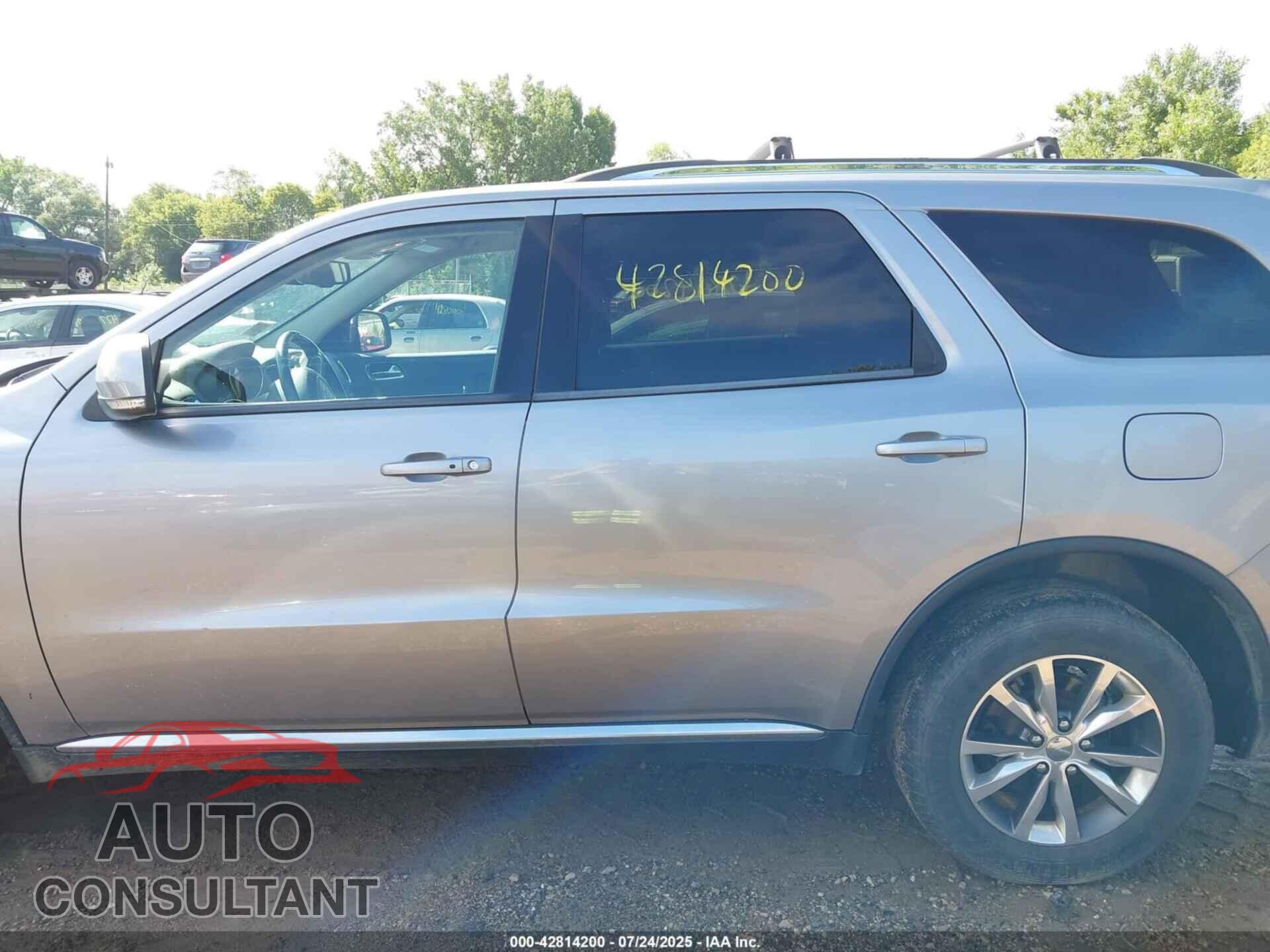 DODGE DURANGO 2016 - 1C4RDJDG4GC397729