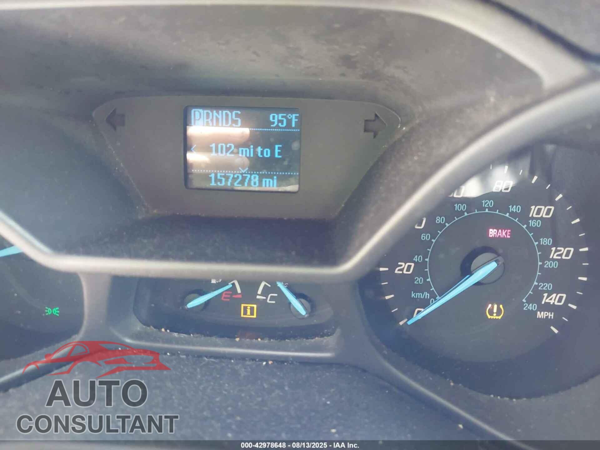 FORD TRANSIT CONNECT 2014 - NM0LS6E76E1154257