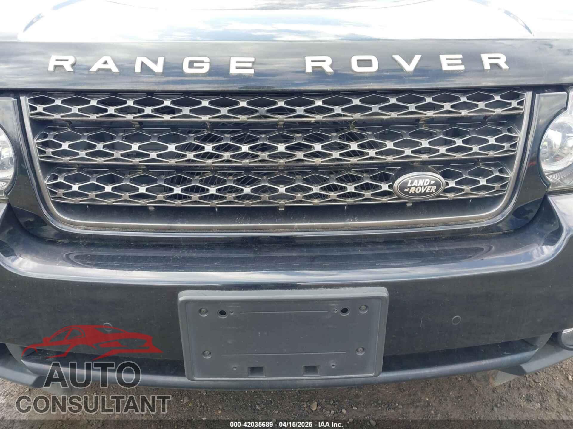 LAND ROVER RANGE ROVER 2012 - SALMF1D42CA372207