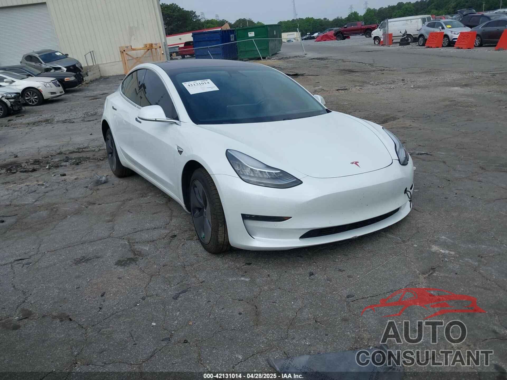 TESLA MODEL 3 2019 - 5YJ3E1EA7KF299724