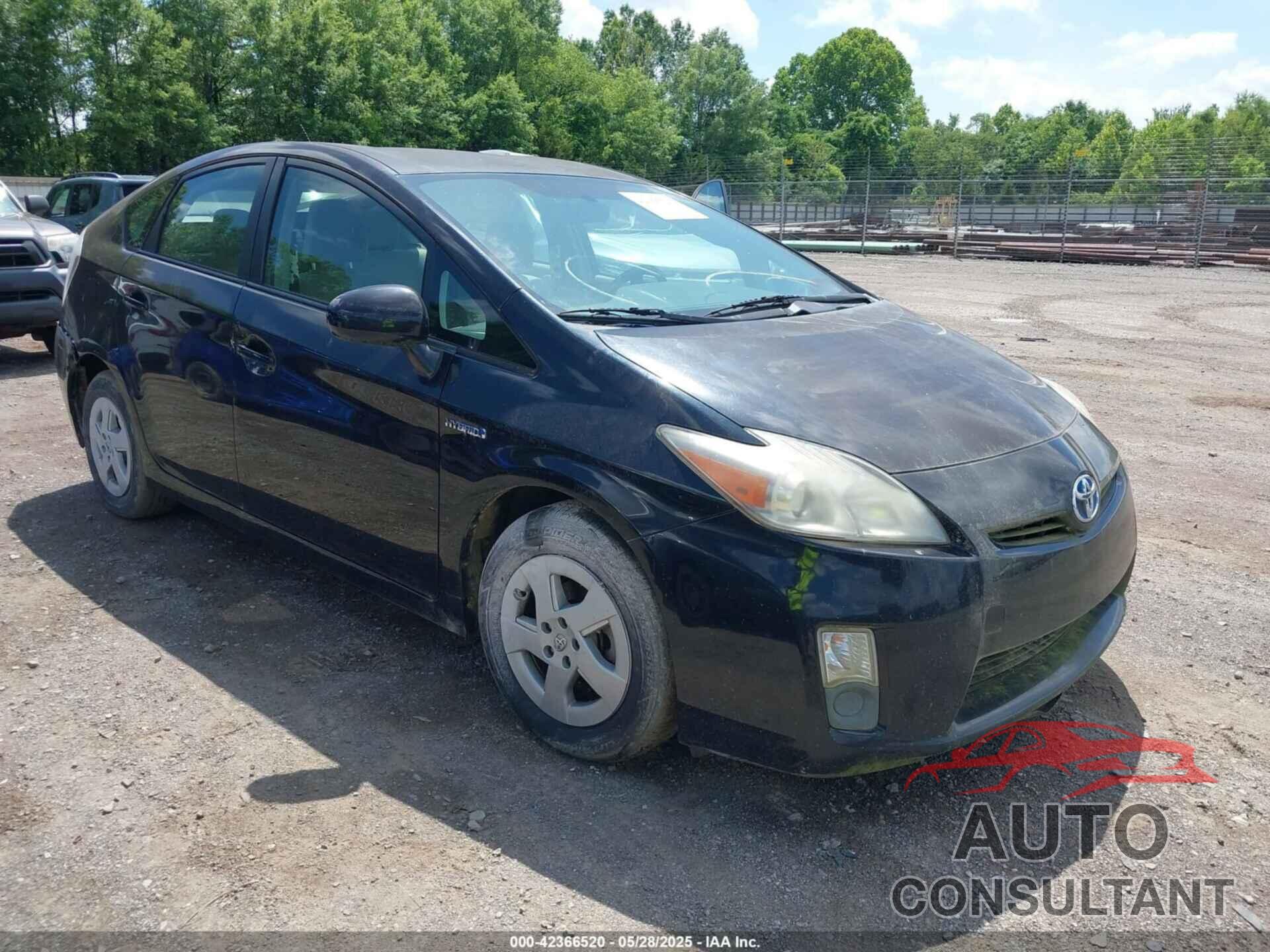 TOYOTA PRIUS 2011 - JTDKN3DU9B1407899