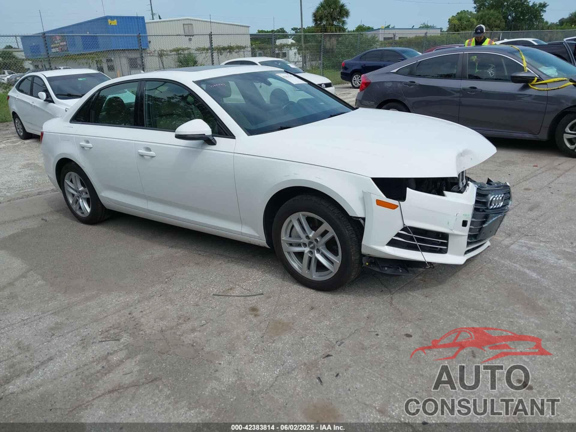 AUDI A4 2017 - WAUGNAF40HN061246