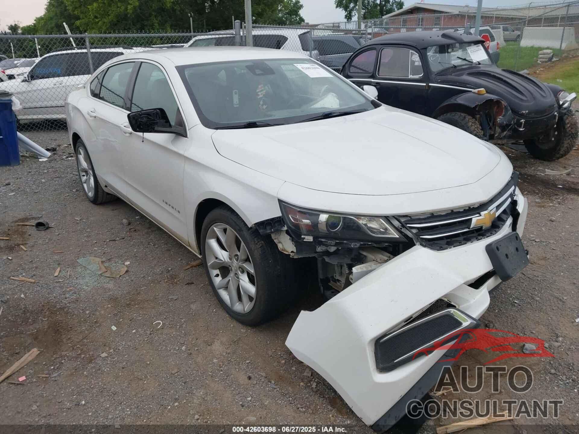 CHEVROLET IMPALA 2016 - 2G1115S30G9200827