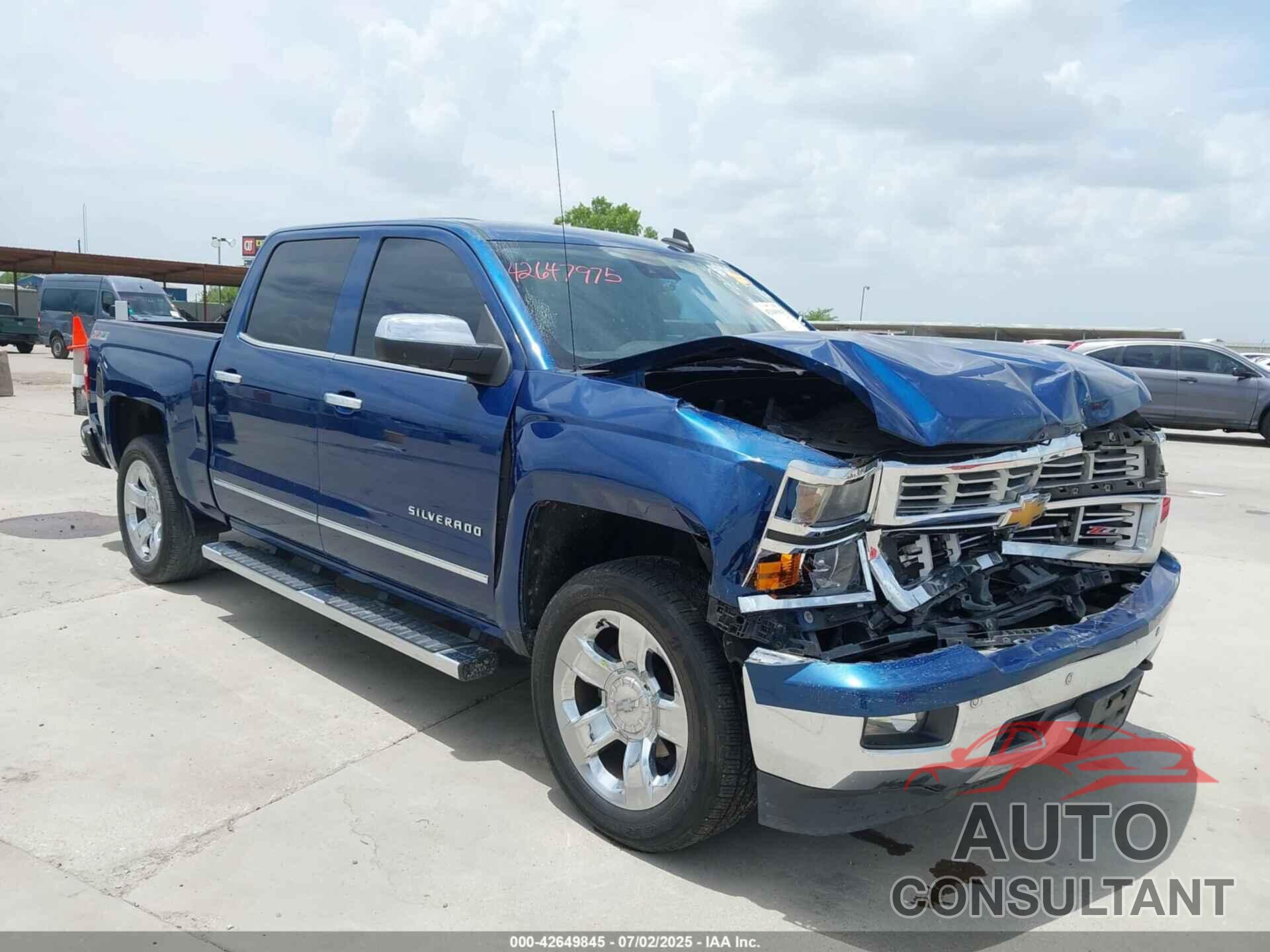CHEVROLET SILVERADO 1500 2015 - 3GCUKSEC4FG437160