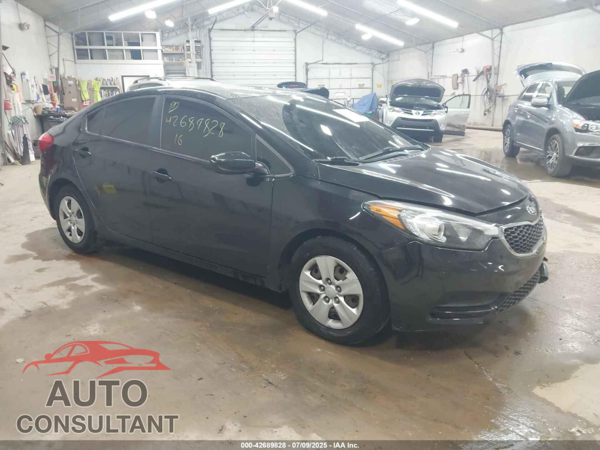 KIA FORTE 2016 - KNAFK4A66G5528442