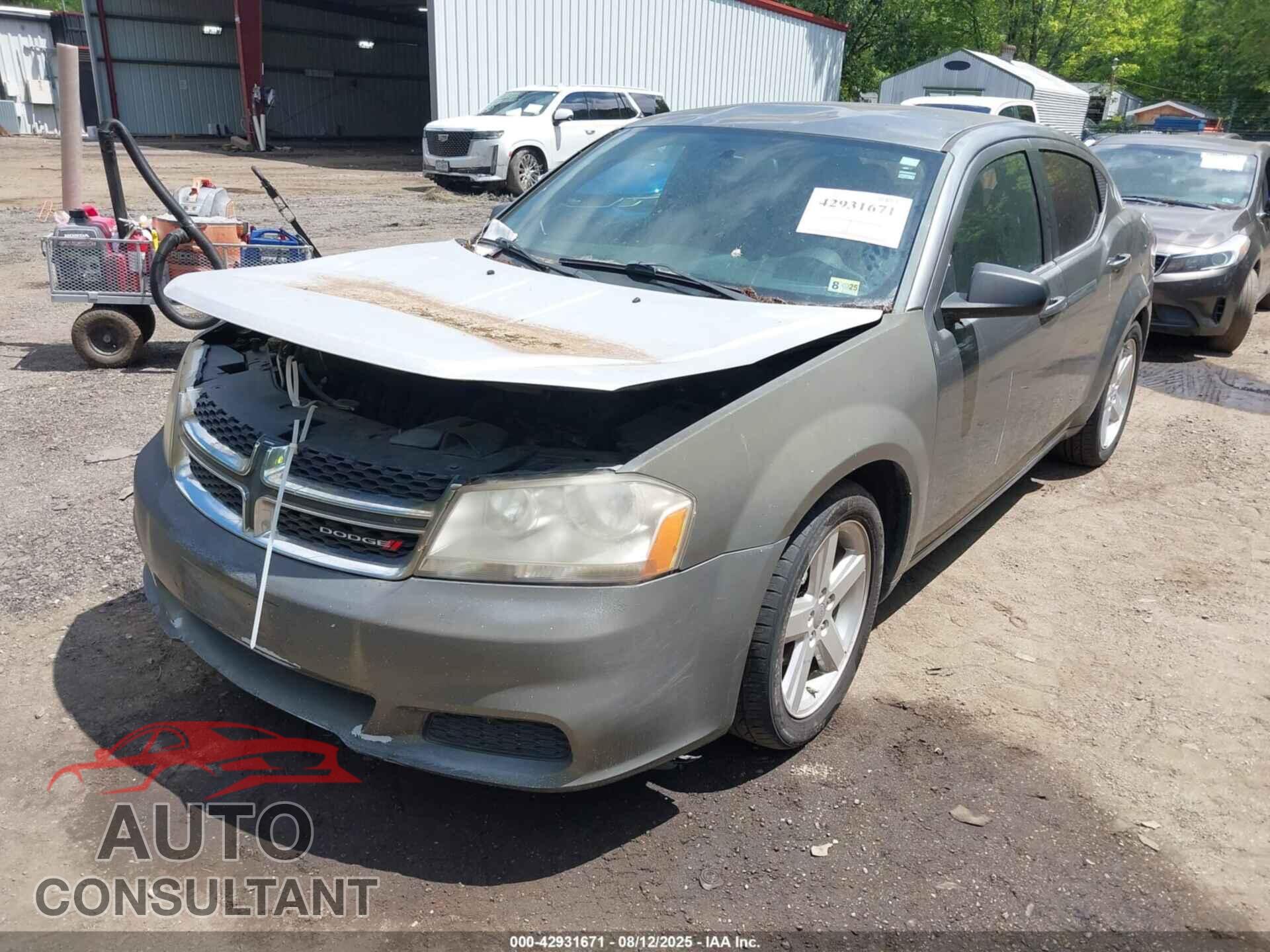 DODGE AVENGER 2013 - 1C3CDZAB6DN537703
