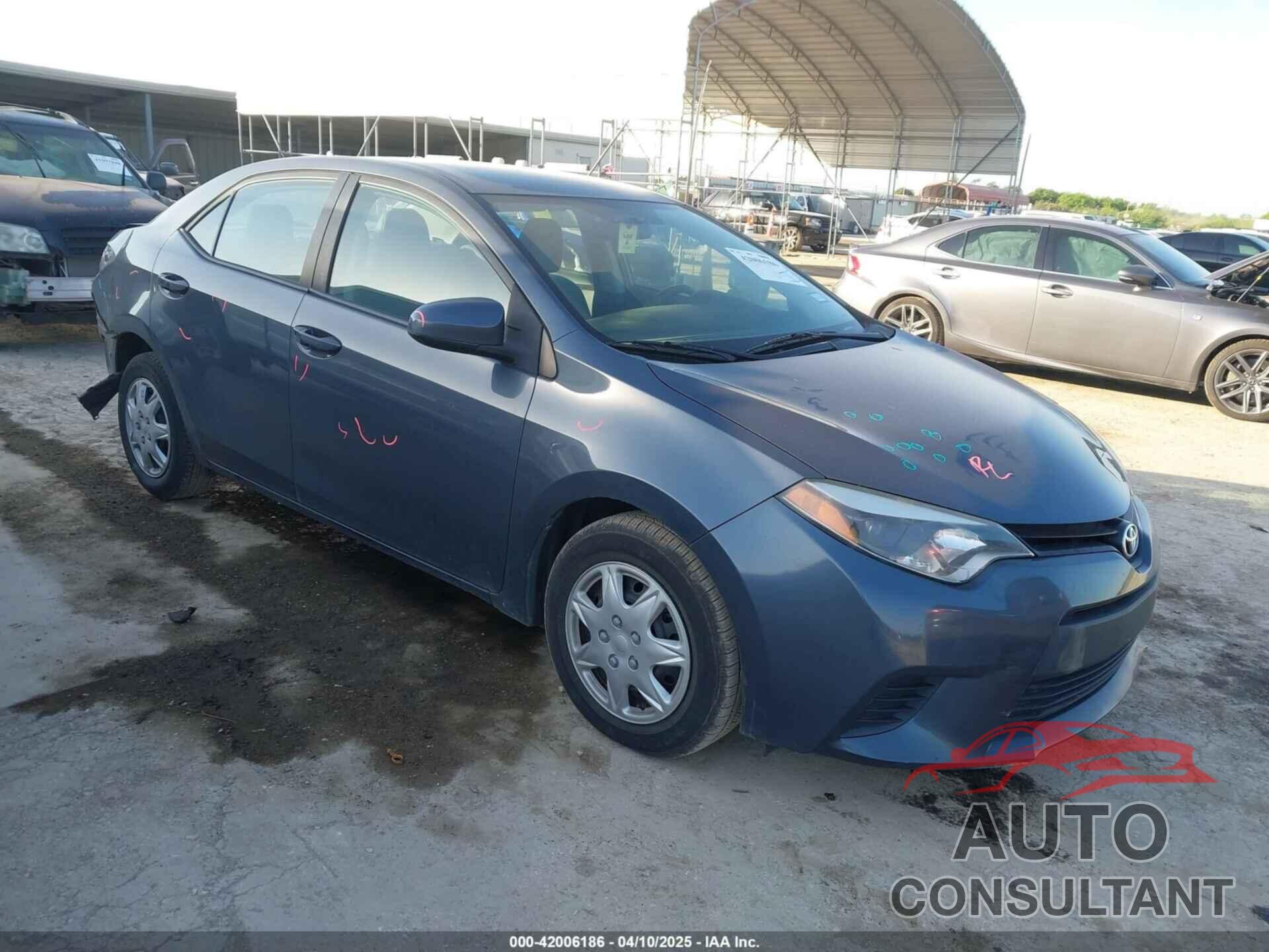 TOYOTA COROLLA 2014 - 2T1BURHE7EC036380