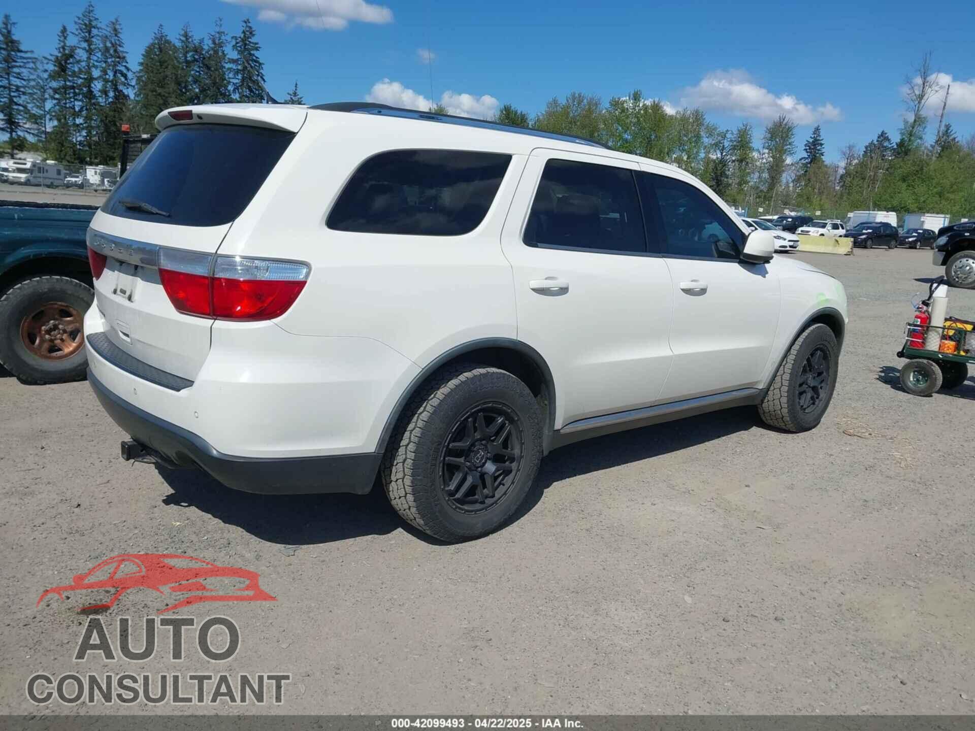DODGE DURANGO 2011 - 1D4RD2GG0BC653278