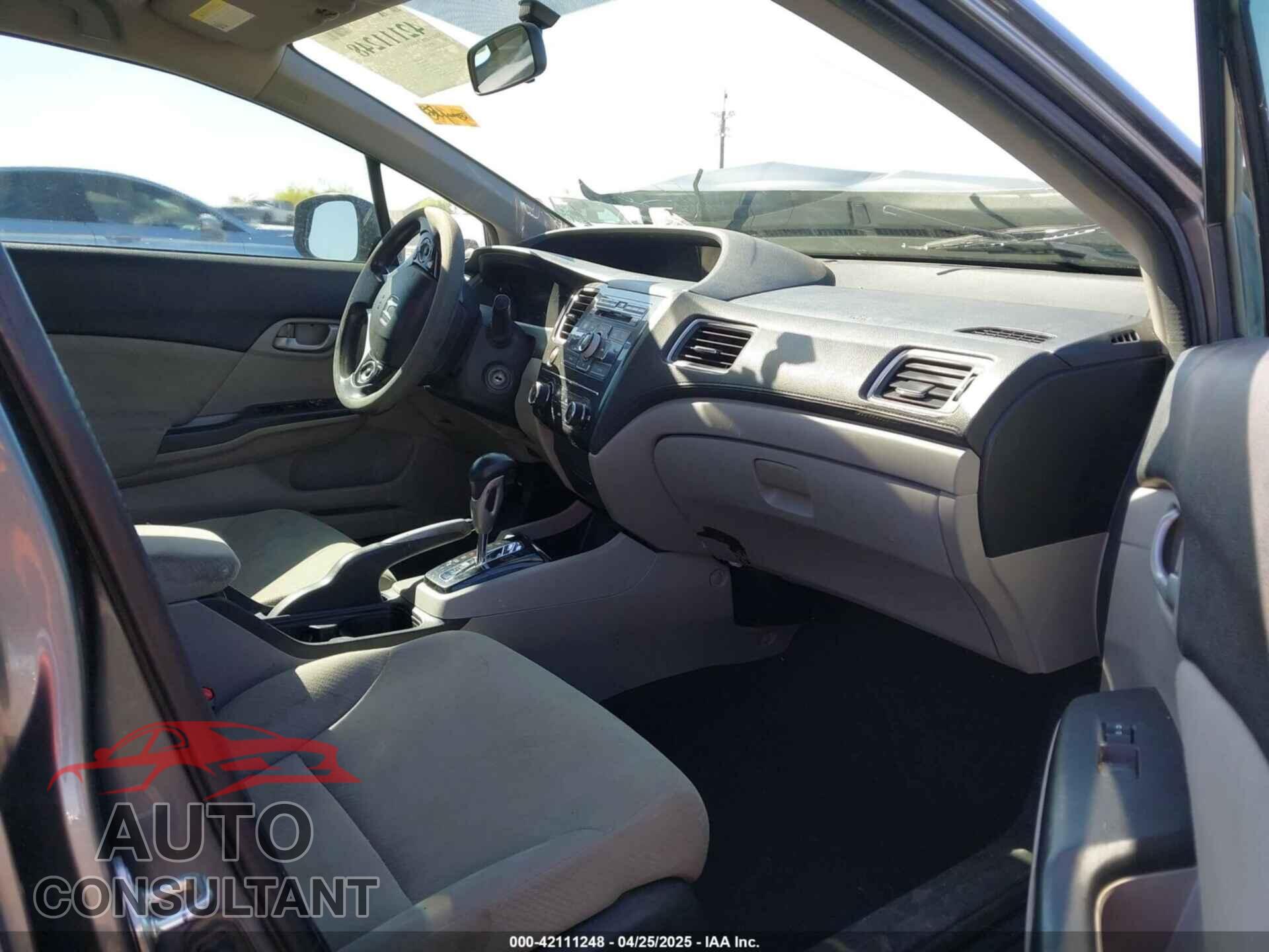 HONDA CIVIC 2013 - 2HGFB2F59DH300657