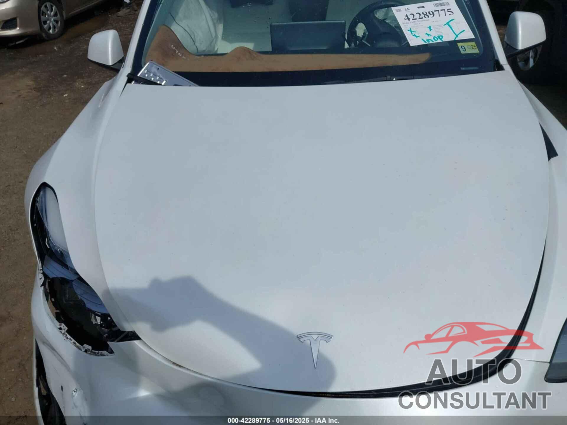 TESLA MODEL Y 2021 - 5YJYGAED8MF173496