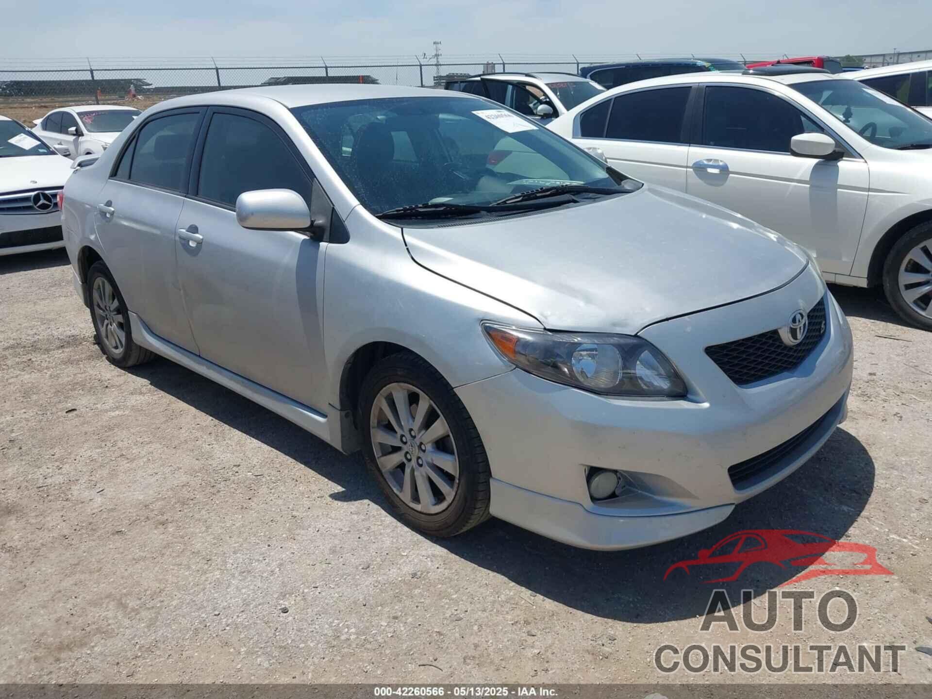 TOYOTA COROLLA 2010 - 1NXBU4EE9AZ205363