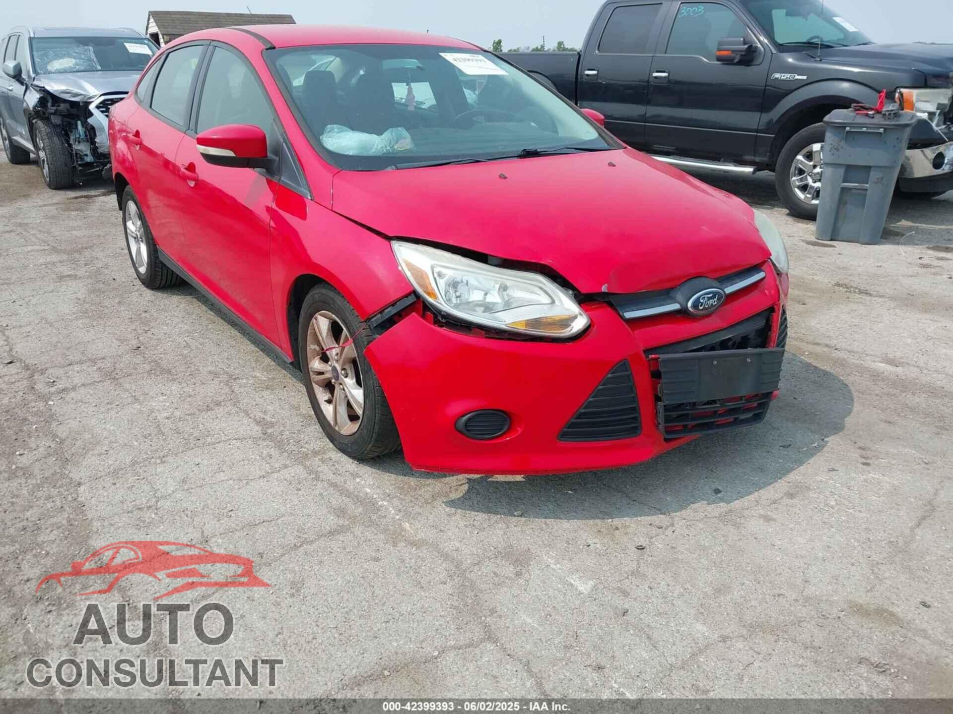FORD FOCUS 2013 - 1FADP3F25DL314809