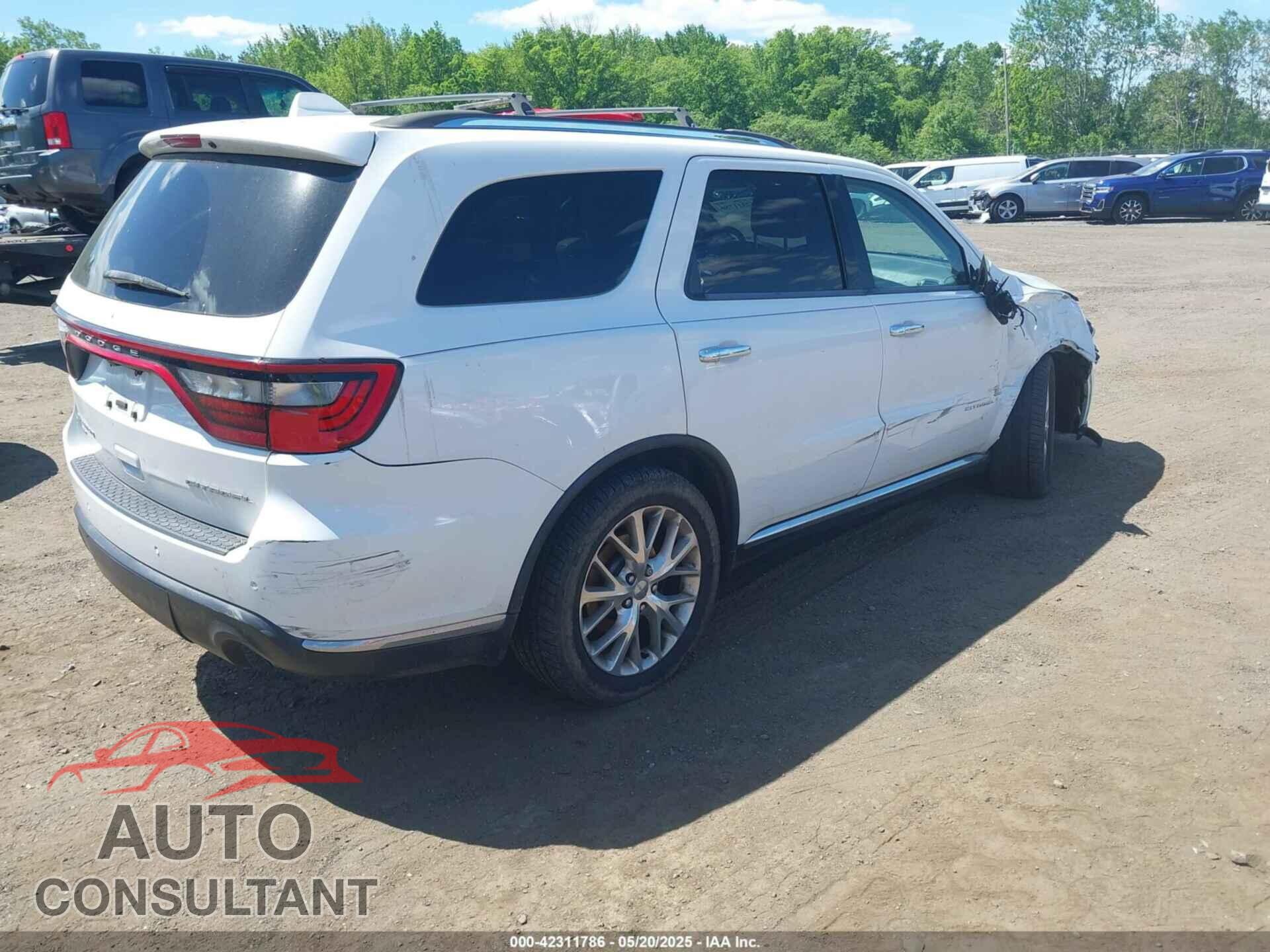 DODGE DURANGO 2015 - 1C4RDJEG5FC938655