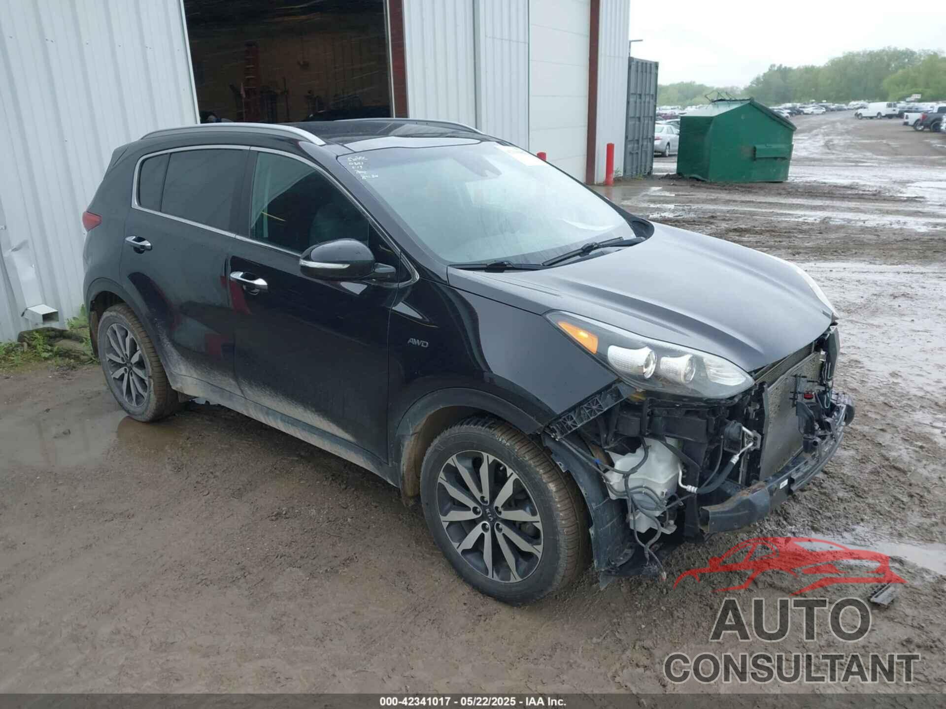 KIA SPORTAGE 2017 - KNDPNCAC0H7270908