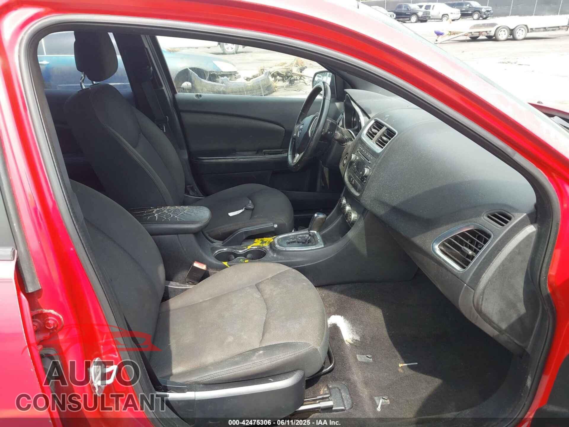 DODGE AVENGER 2012 - 1C3CDZCB5CN112128