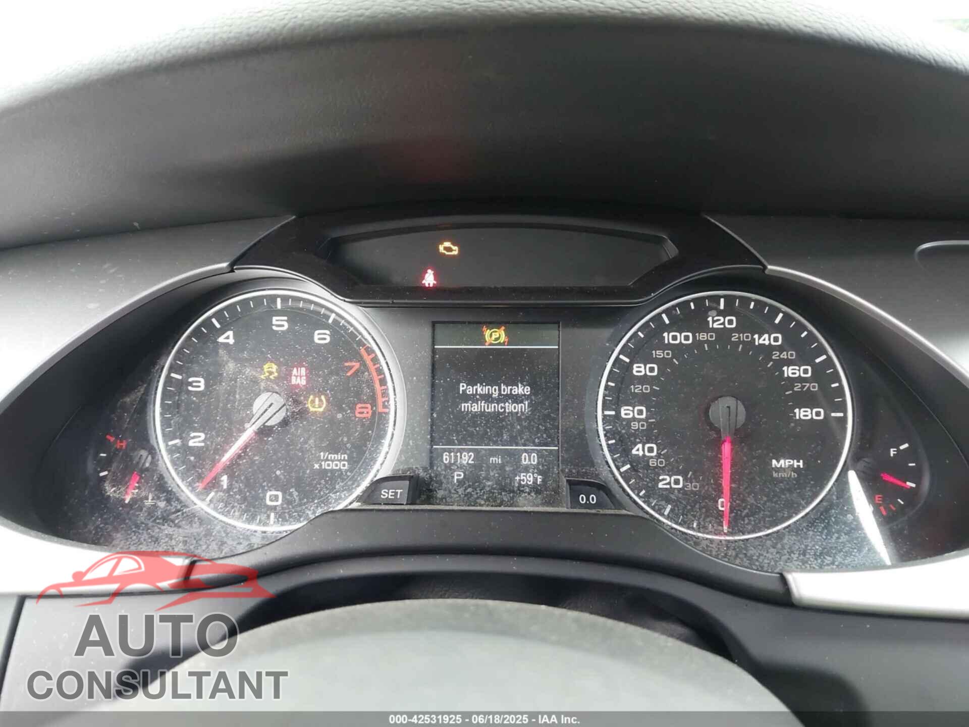 AUDI A4 2012 - WAUFFAFL1CA031172