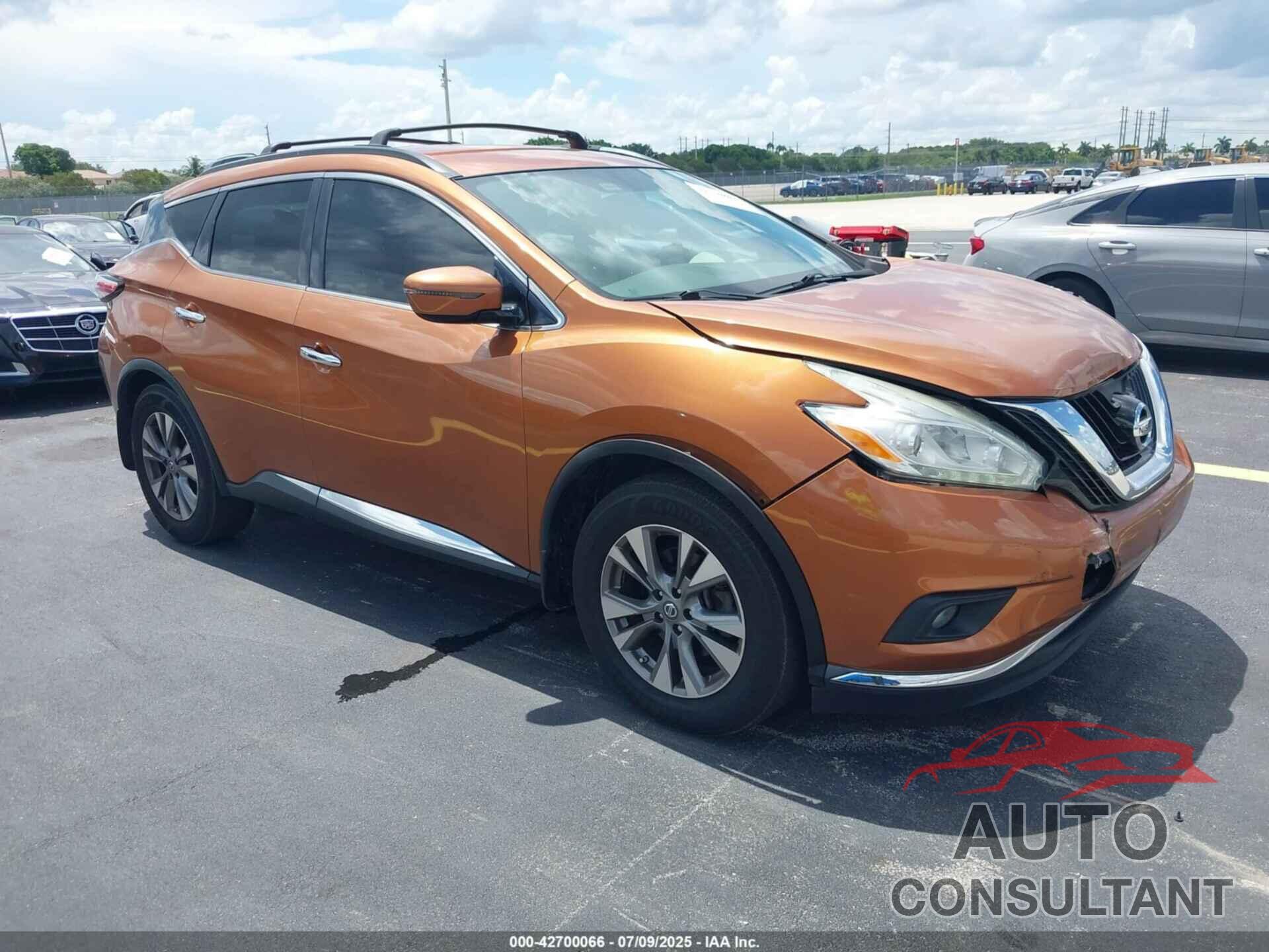 NISSAN MURANO 2016 - 5N1AZ2MG9GN109692