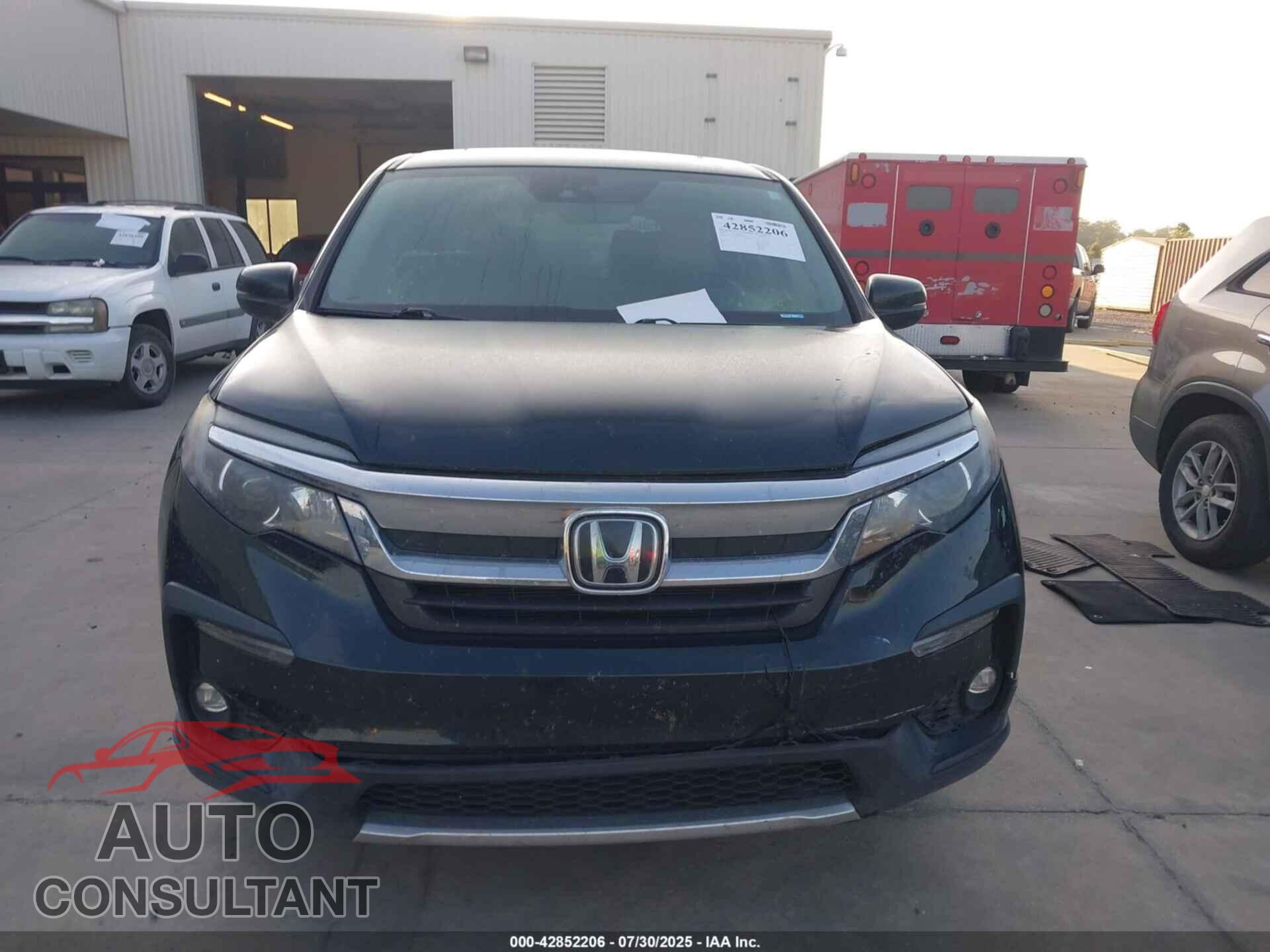 HONDA PILOT 2019 - 5FNYF5H57KB036206
