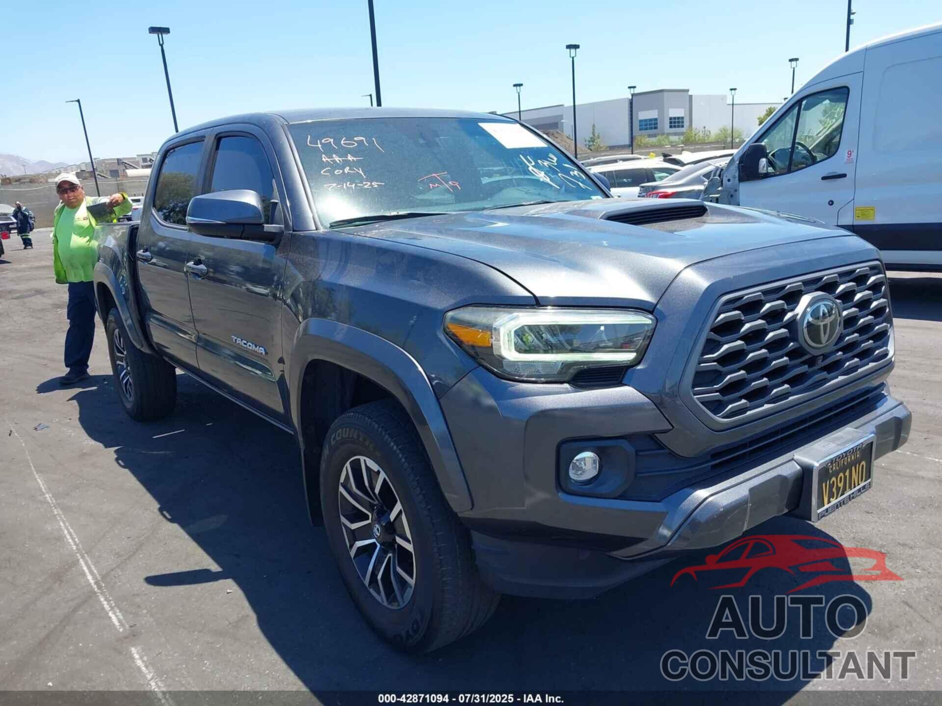 TOYOTA TACOMA 2020 - 3TMAZ5CN8LM116501