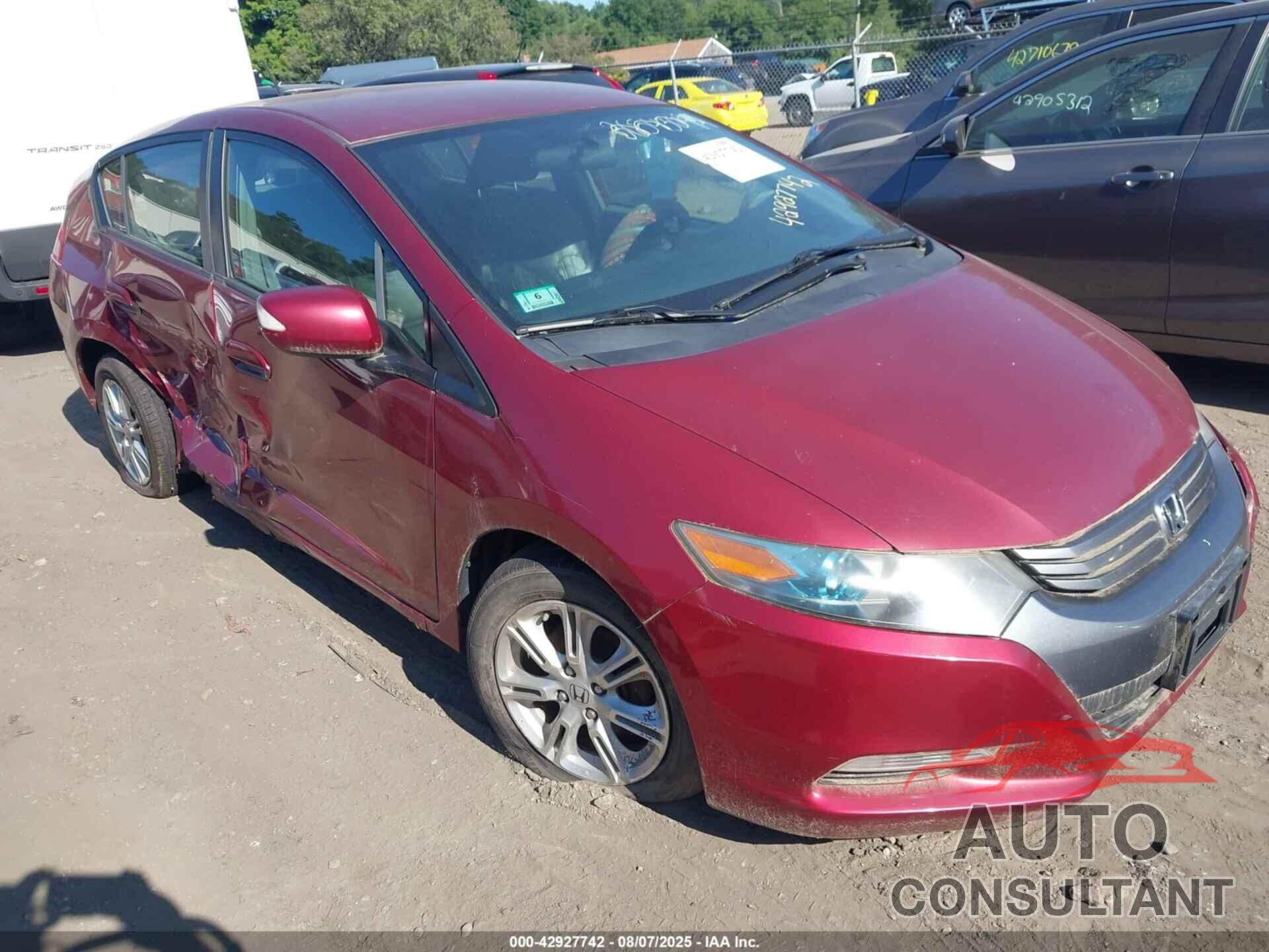 HONDA INSIGHT 2010 - JHMZE2H73AS017806