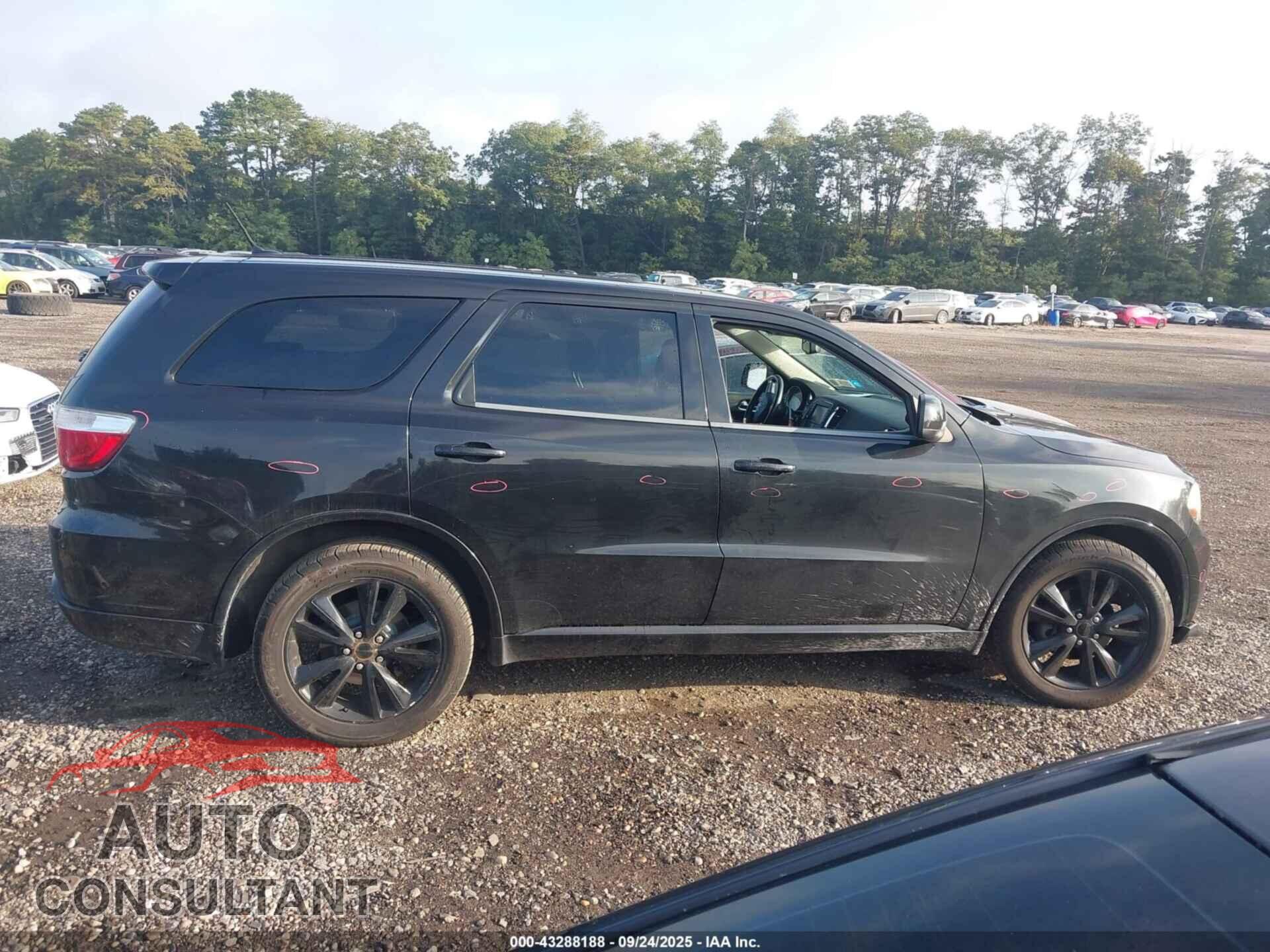 DODGE DURANGO 2013 - 1C4RDJAG8DC695362